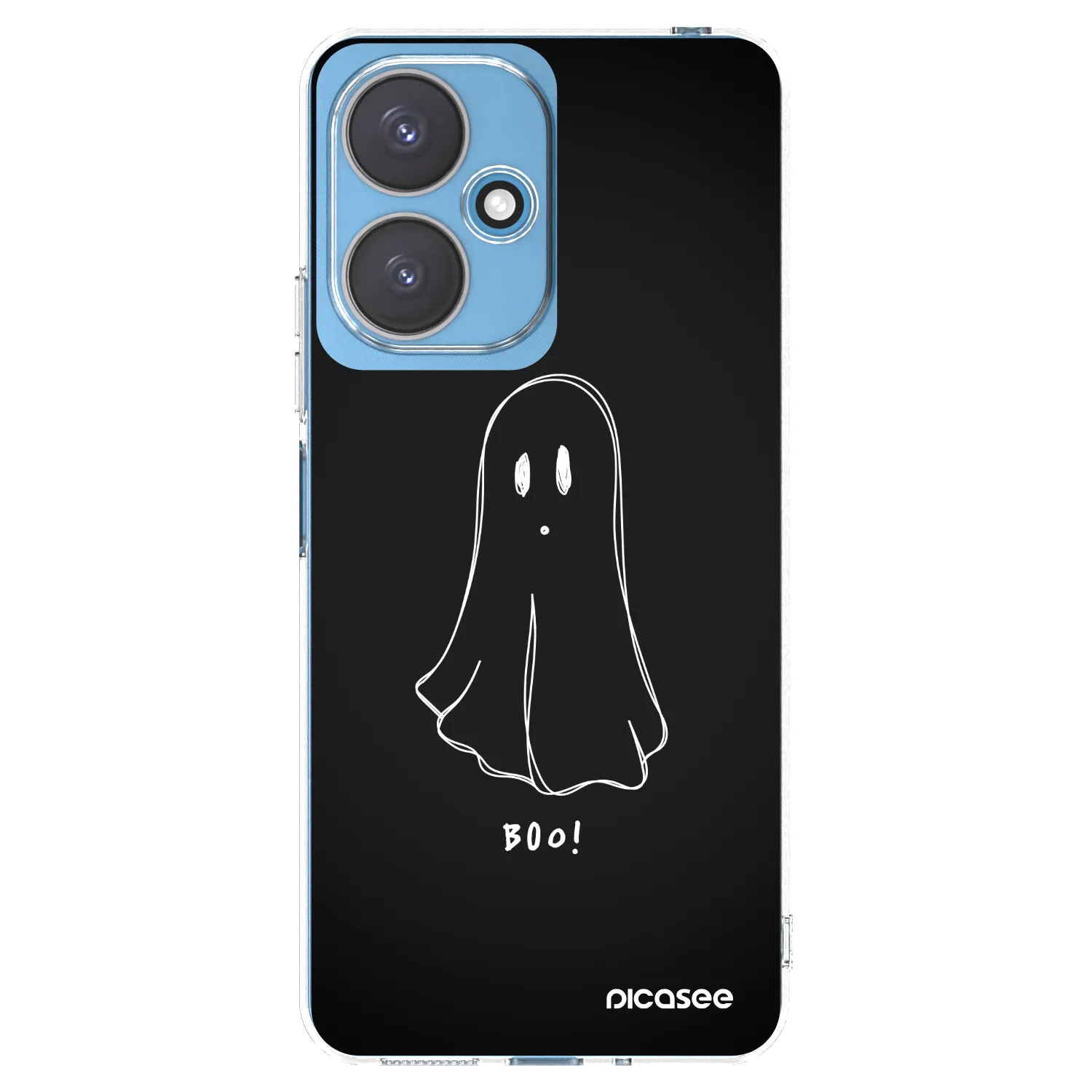 Picasee silikonowe przeźroczyste etui na Xiaomi Redmi 13C 5G - Ghost 2