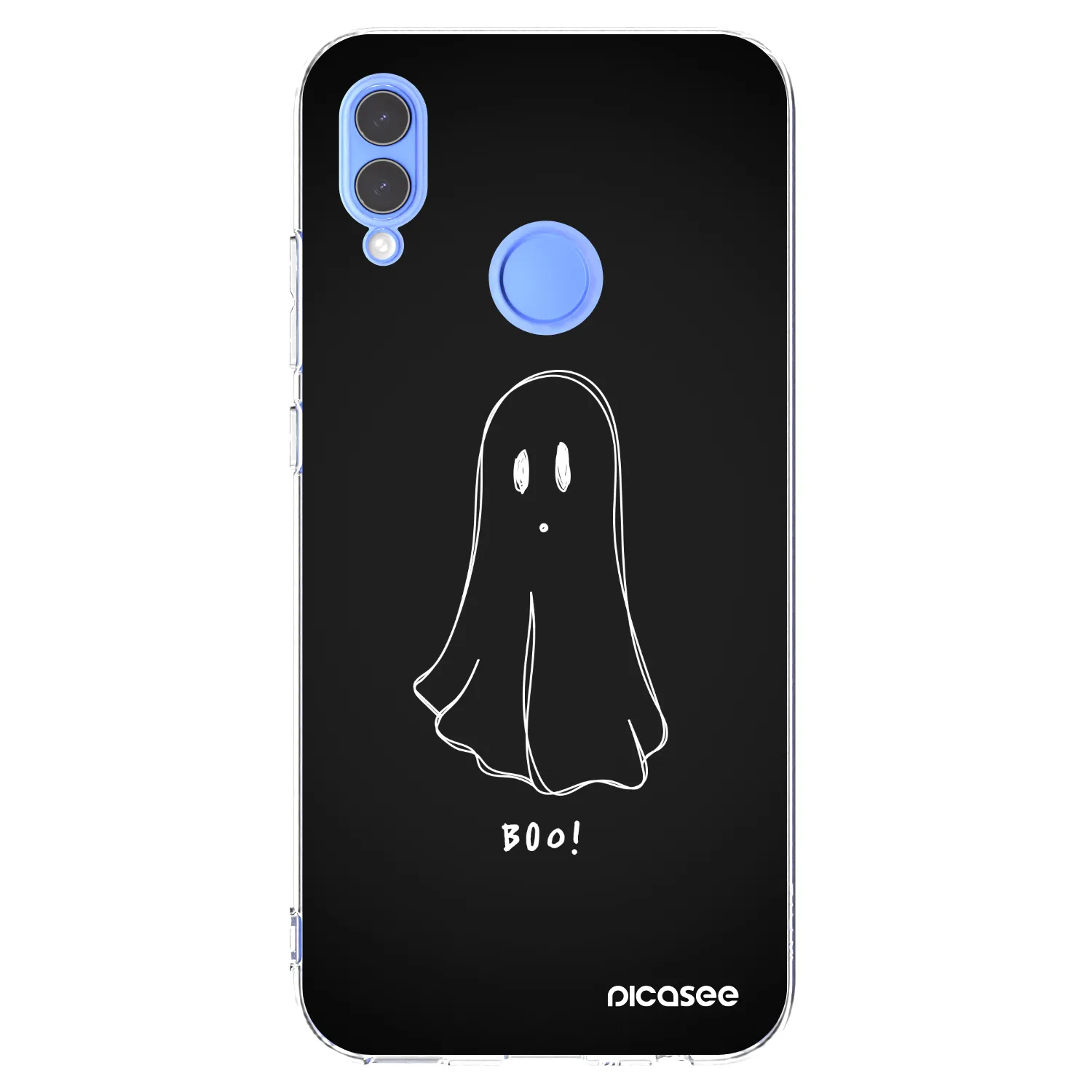 Picasee silikonowe przeźroczyste etui na Huawei P Smart 2019 - Ghost 2