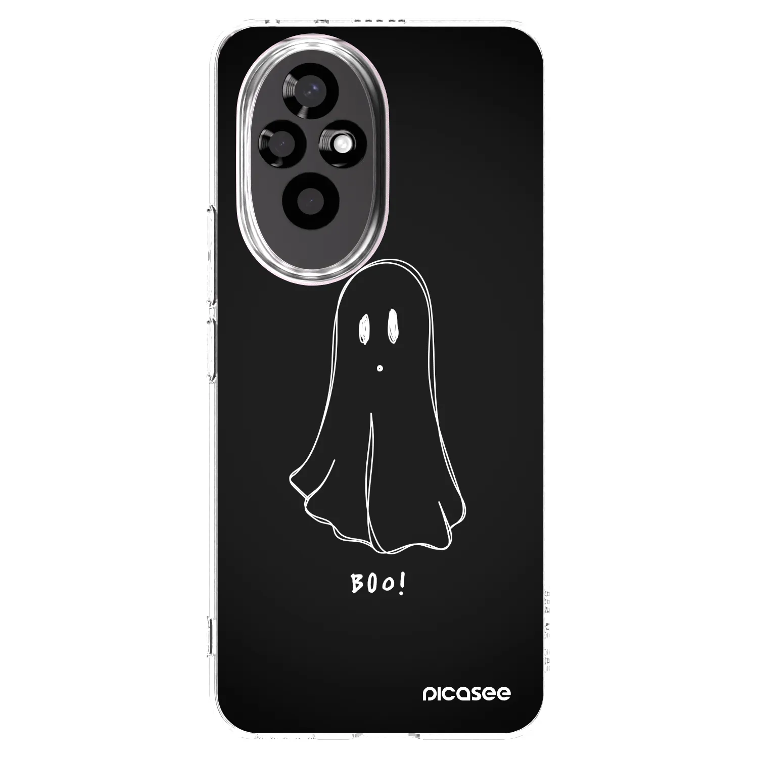 Picasee silikonowe przeźroczyste etui na Honor 200 5G - Ghost 2