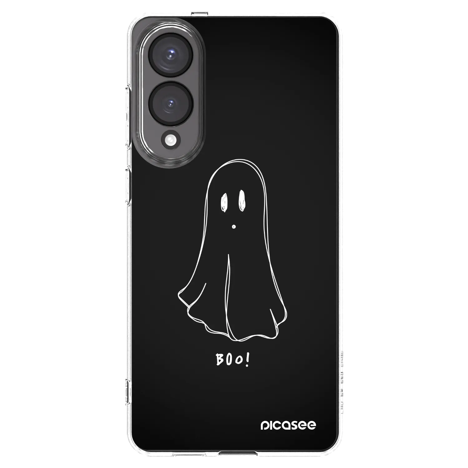 Picasee silikonowe przeźroczyste etui na Samsung Galaxy S25 Edge 5G - Ghost 2