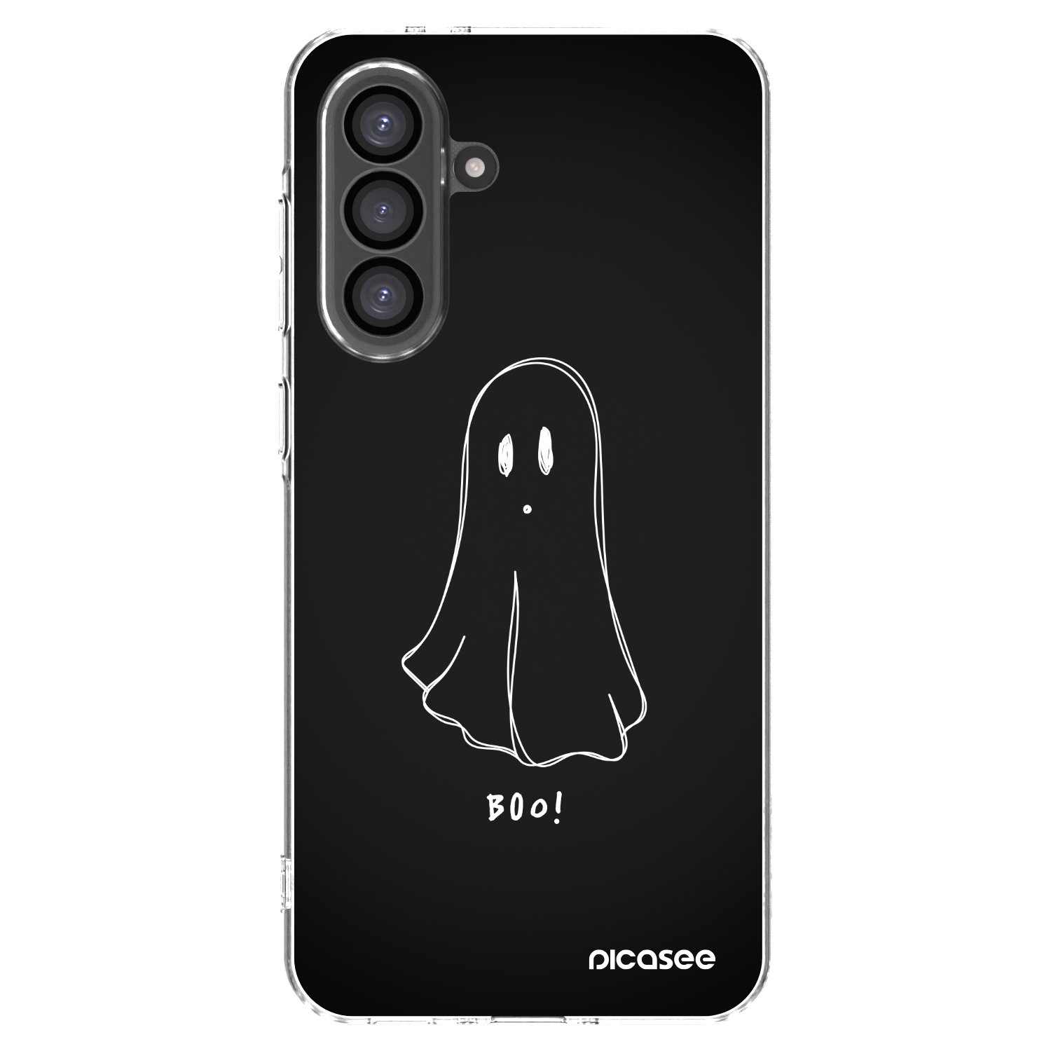 Picasee silikonowe przeźroczyste etui na Samsung Galaxy A36 5G - Ghost 2