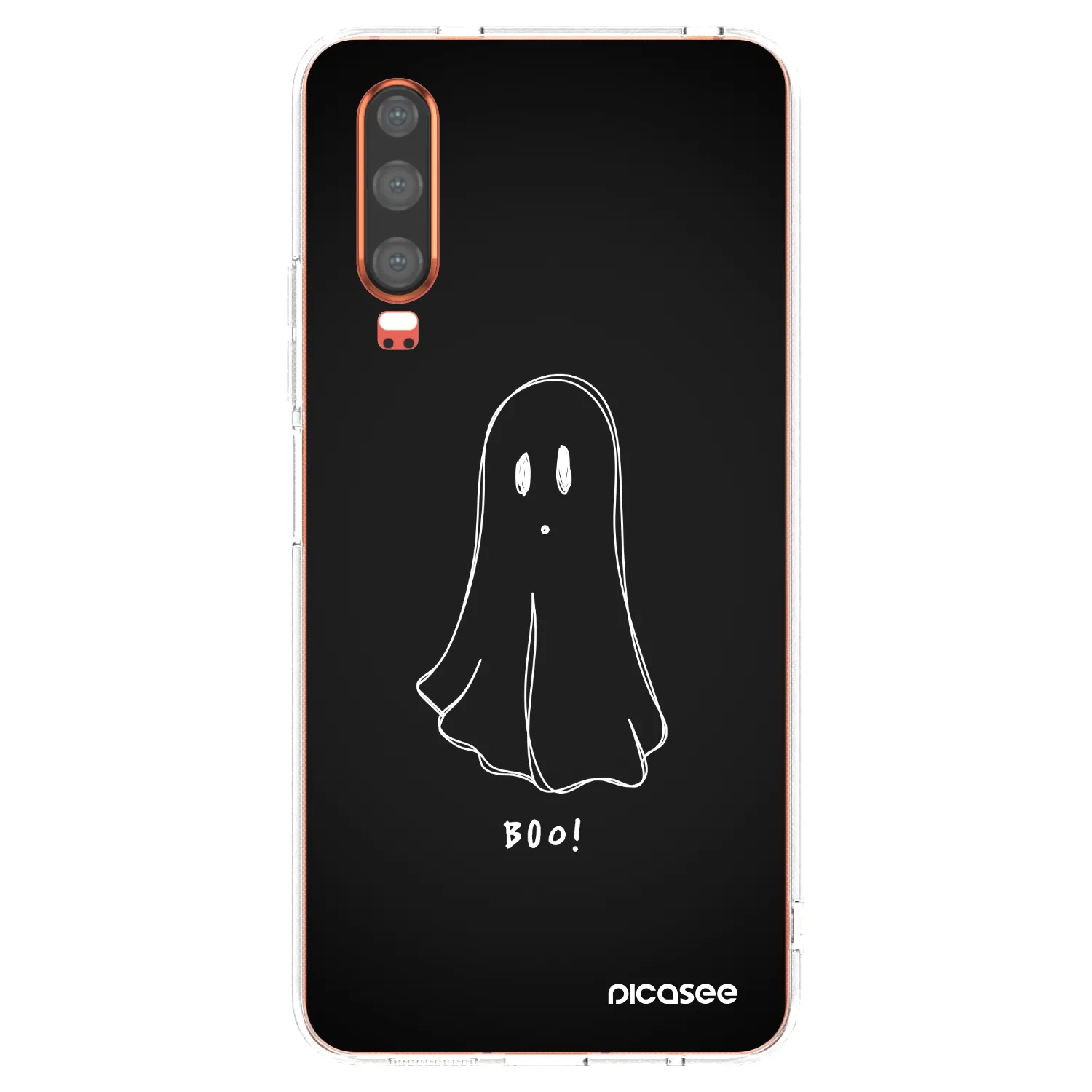 Picasee silikonowe przeźroczyste etui na Huawei P30 - Ghost 2
