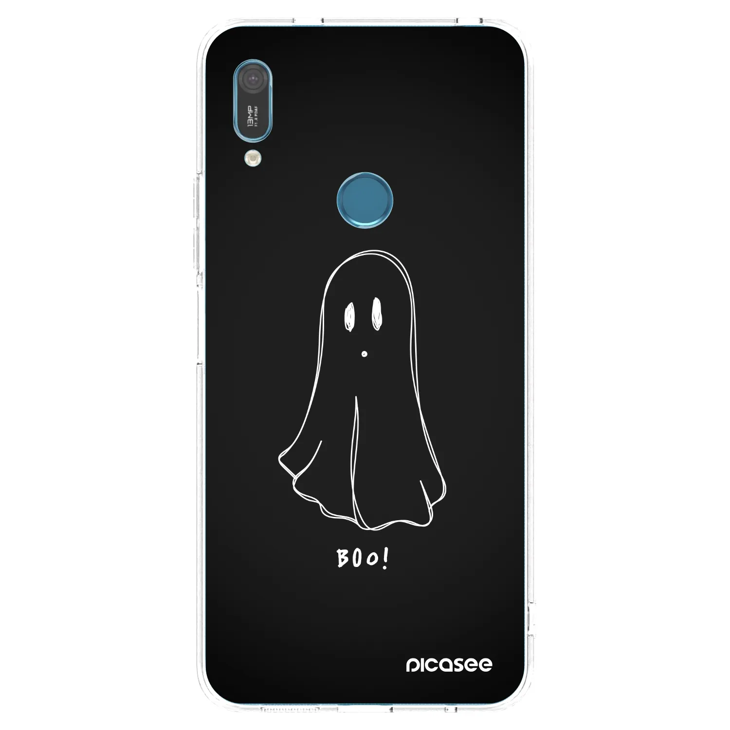 Picasee silikonowe przeźroczyste etui na Huawei Y6 2019 - Ghost 2