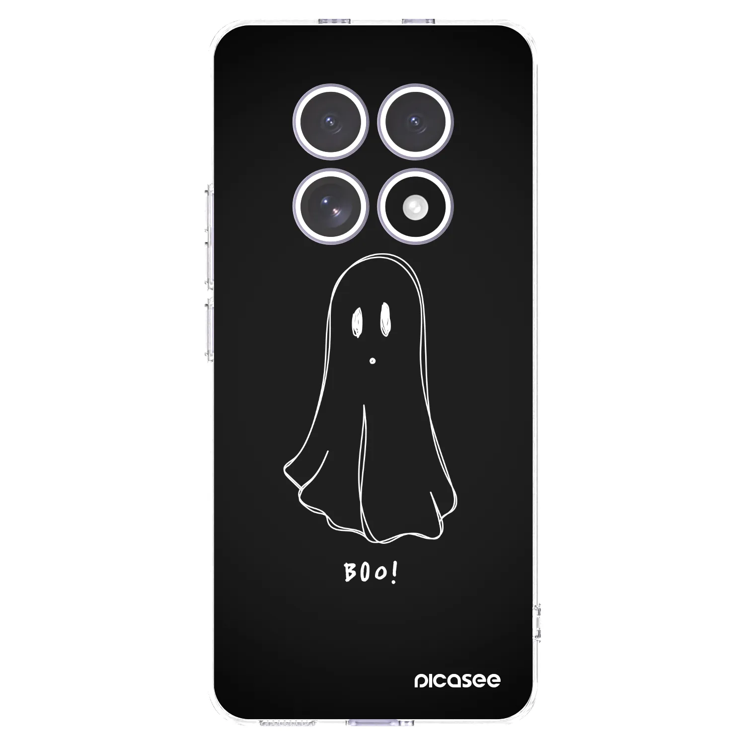 Picasee silikonowe przeźroczyste etui na Xiaomi Redmi Note 15 4G - Ghost 2