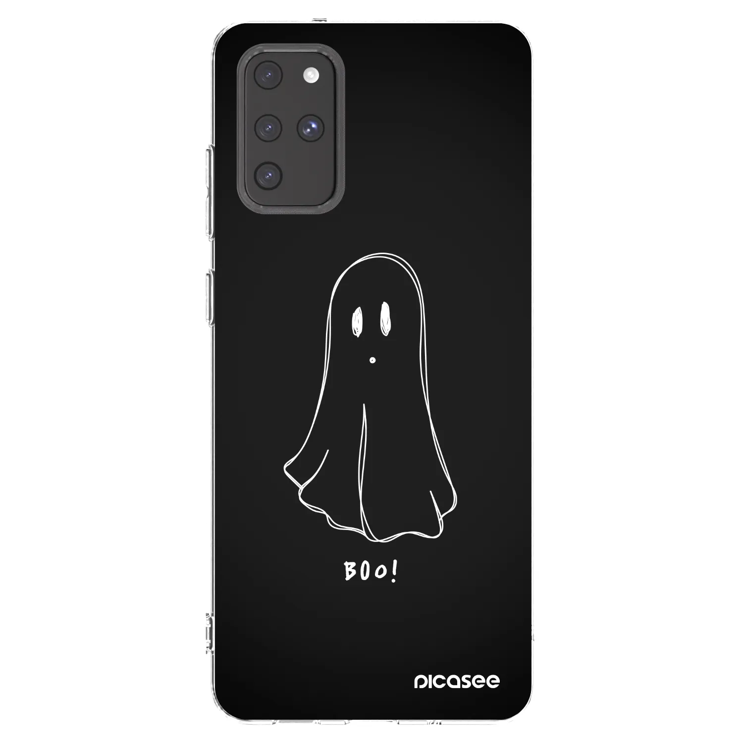 Picasee silikonowe przeźroczyste etui na Samsung Galaxy S20+ G985F - Ghost 2