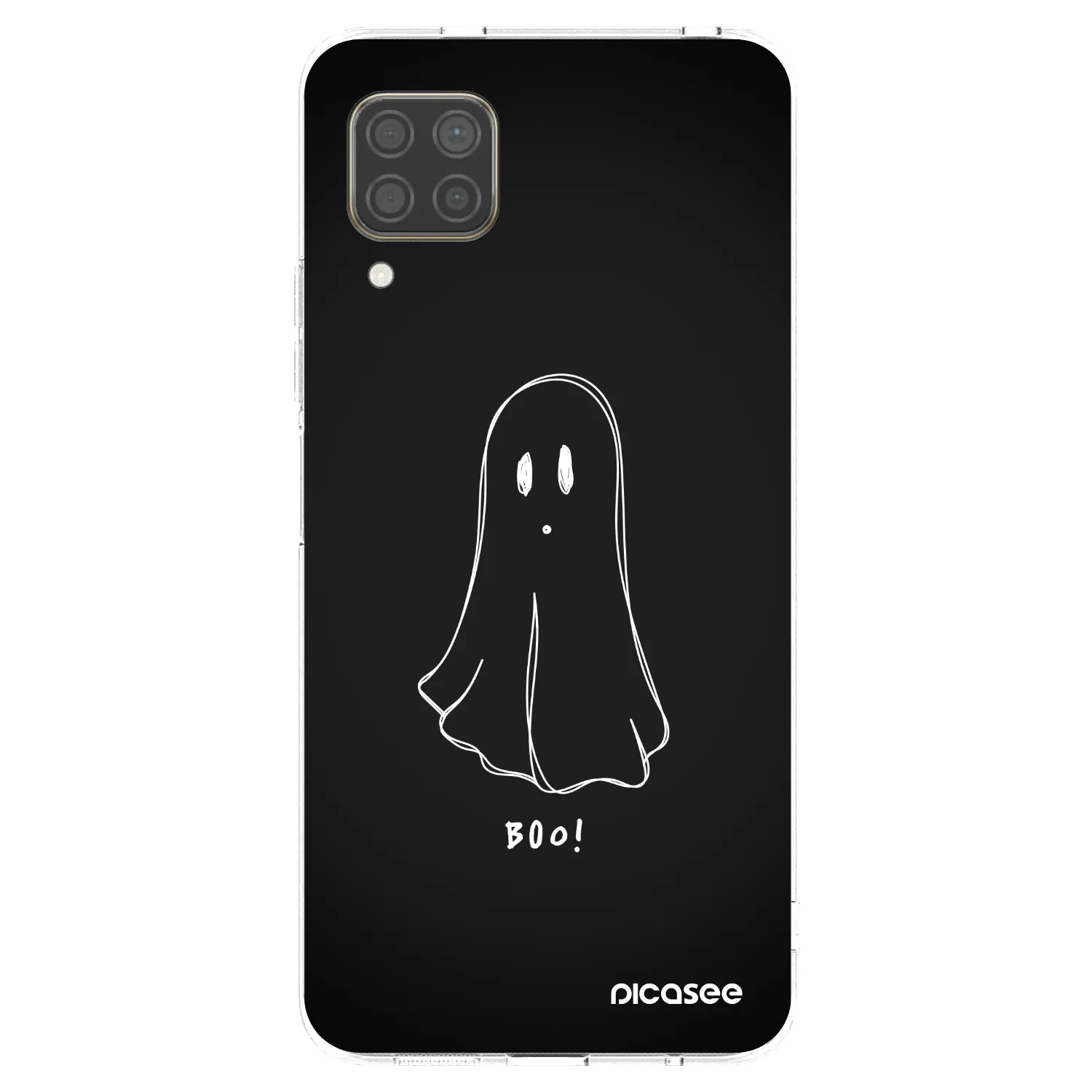 Picasee silikonowe przeźroczyste etui na Huawei P40 Lite - Ghost 2