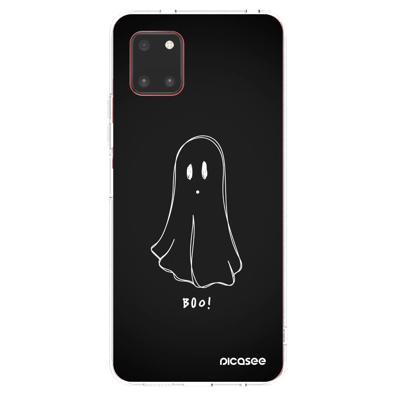 Picasee silikonowe przeźroczyste etui na Samsung Galaxy Note 10 Lite N770F - Ghost 2