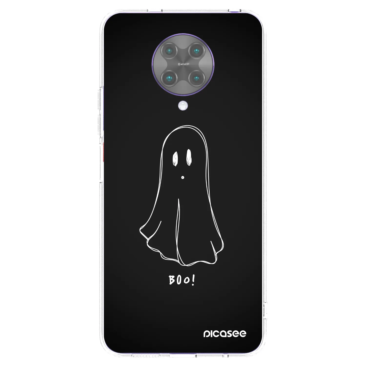 Picasee silikonowe przeźroczyste etui na Xiaomi Poco F2 Pro - Ghost 2