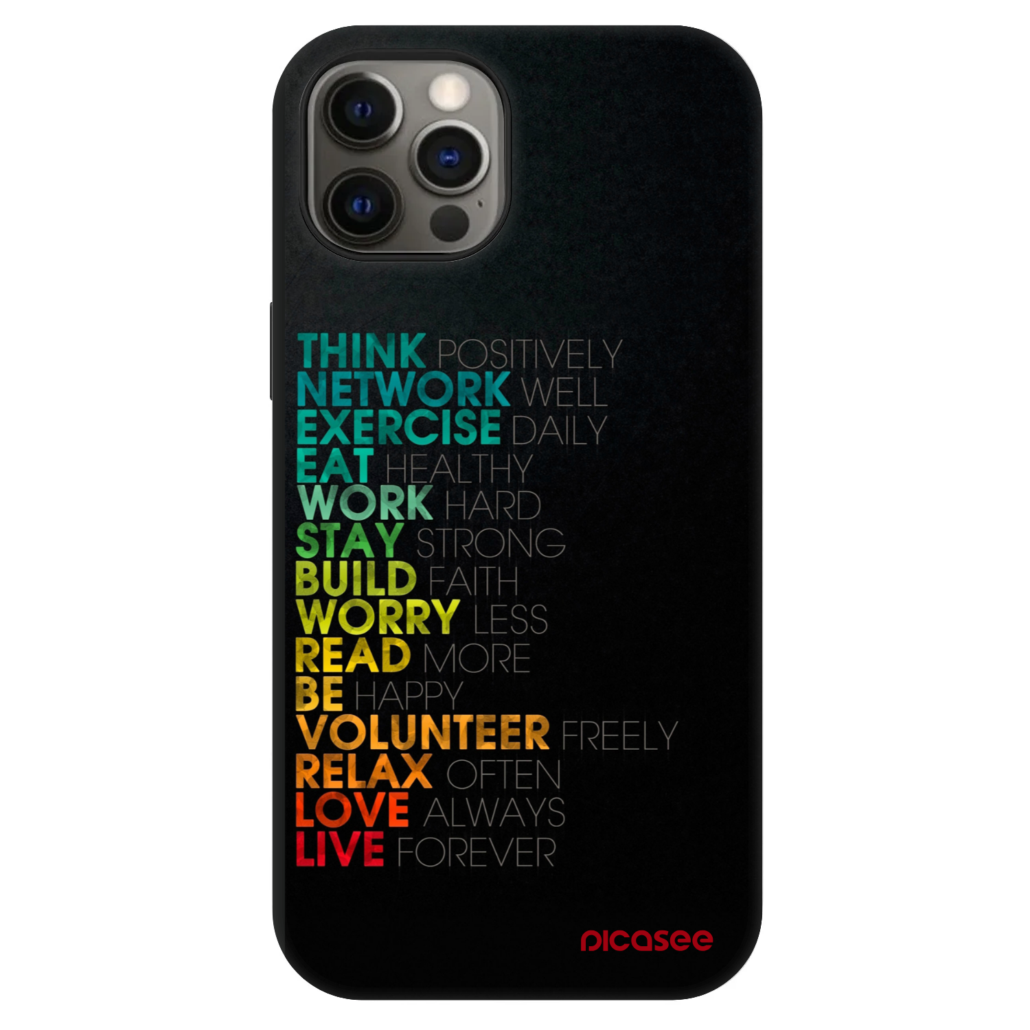 Picasee Fashion Case MagSafe na Apple iPhone 12 Pro - Motto life