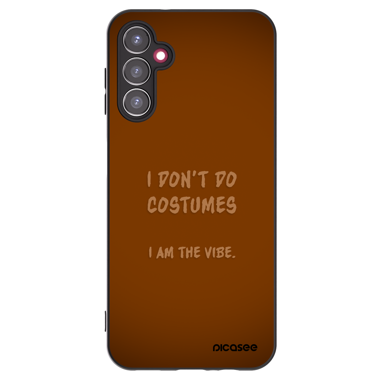 Picasee silikonowe czarne etui na Samsung Galaxy A14 4G A145R - I don´t do costumes