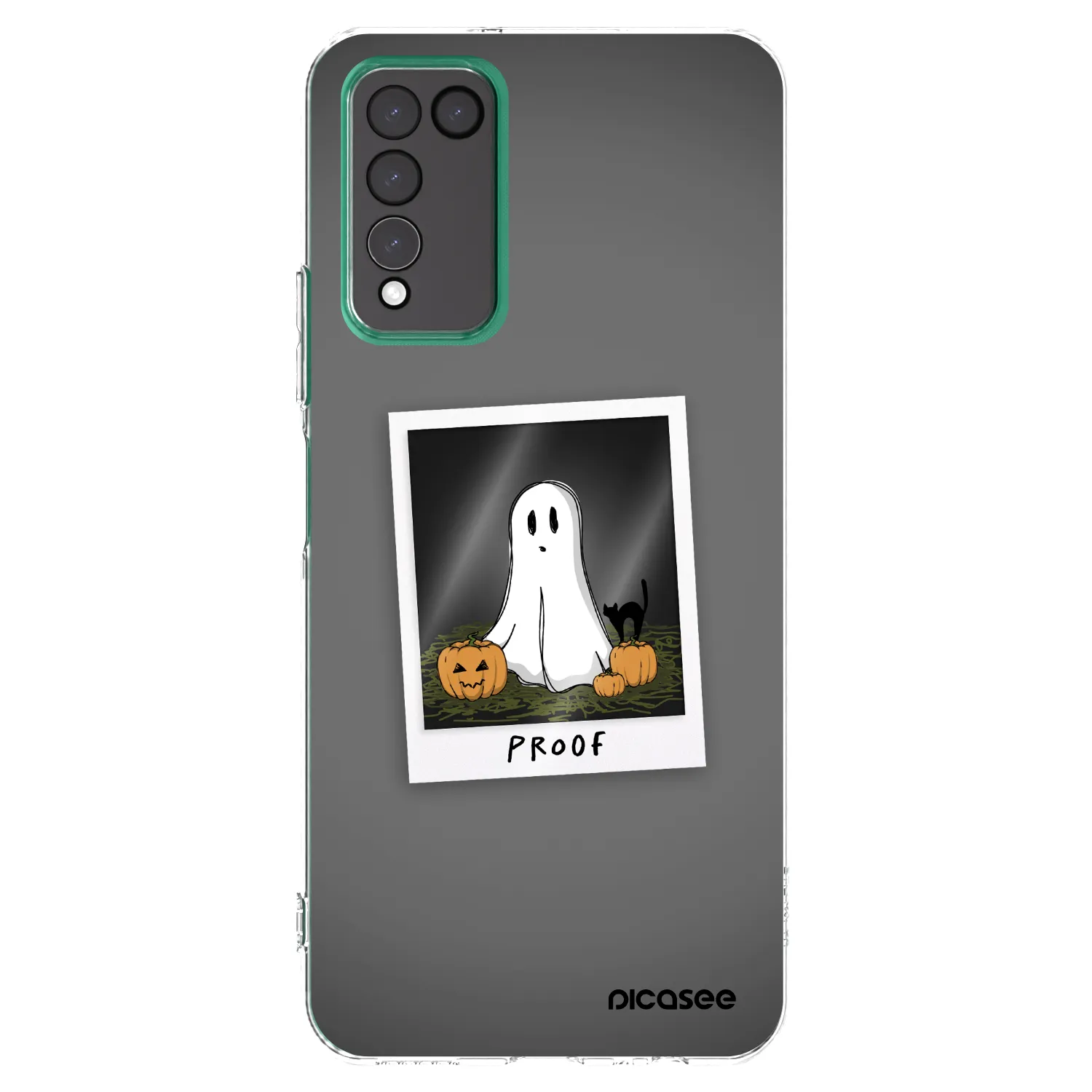 Picasee silikonowe przeźroczyste etui na Honor 10X Lite - Proof