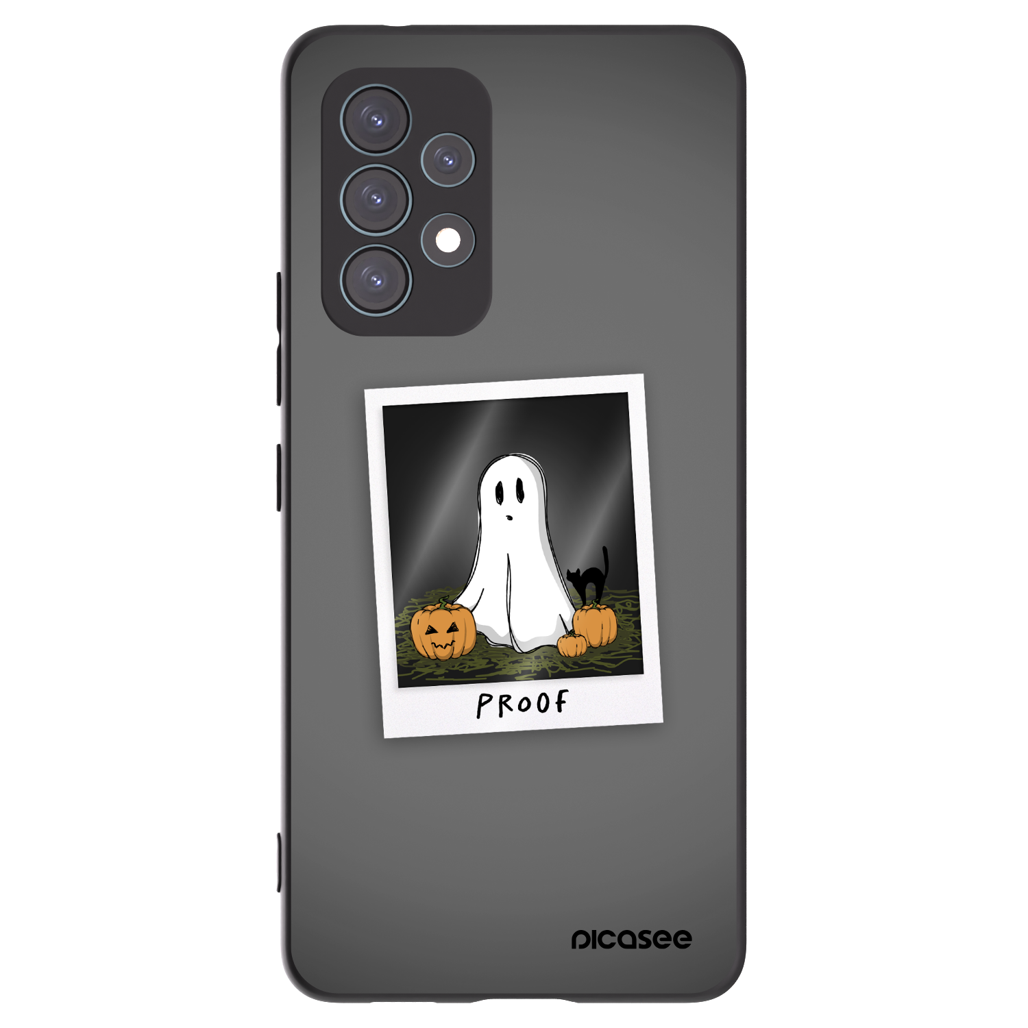 Picasee silikonowe czarne etui na Samsung Galaxy A53 5G A536 - Proof