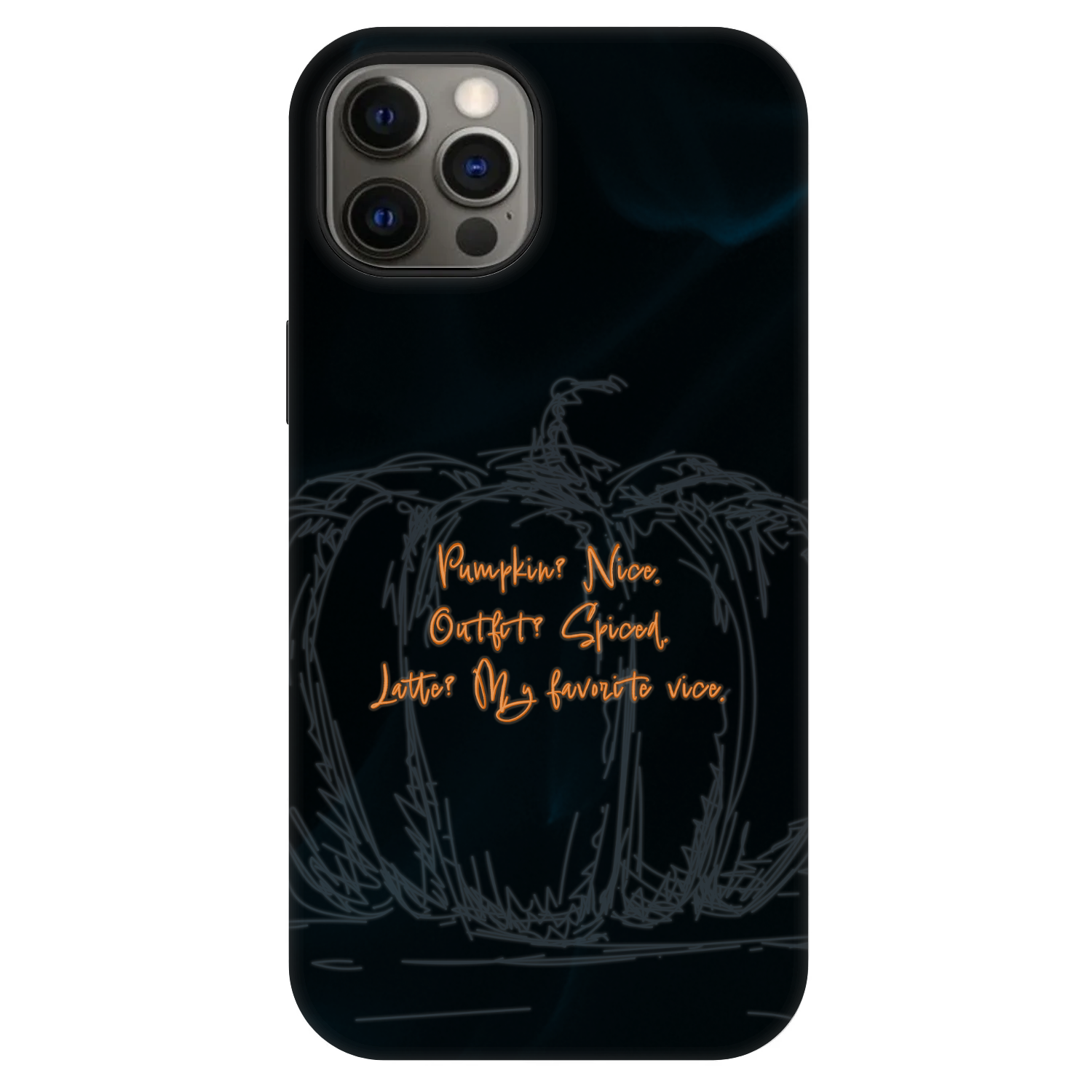 Picasee Fashion Case MagSafe na Apple iPhone 12 - Pumpkin