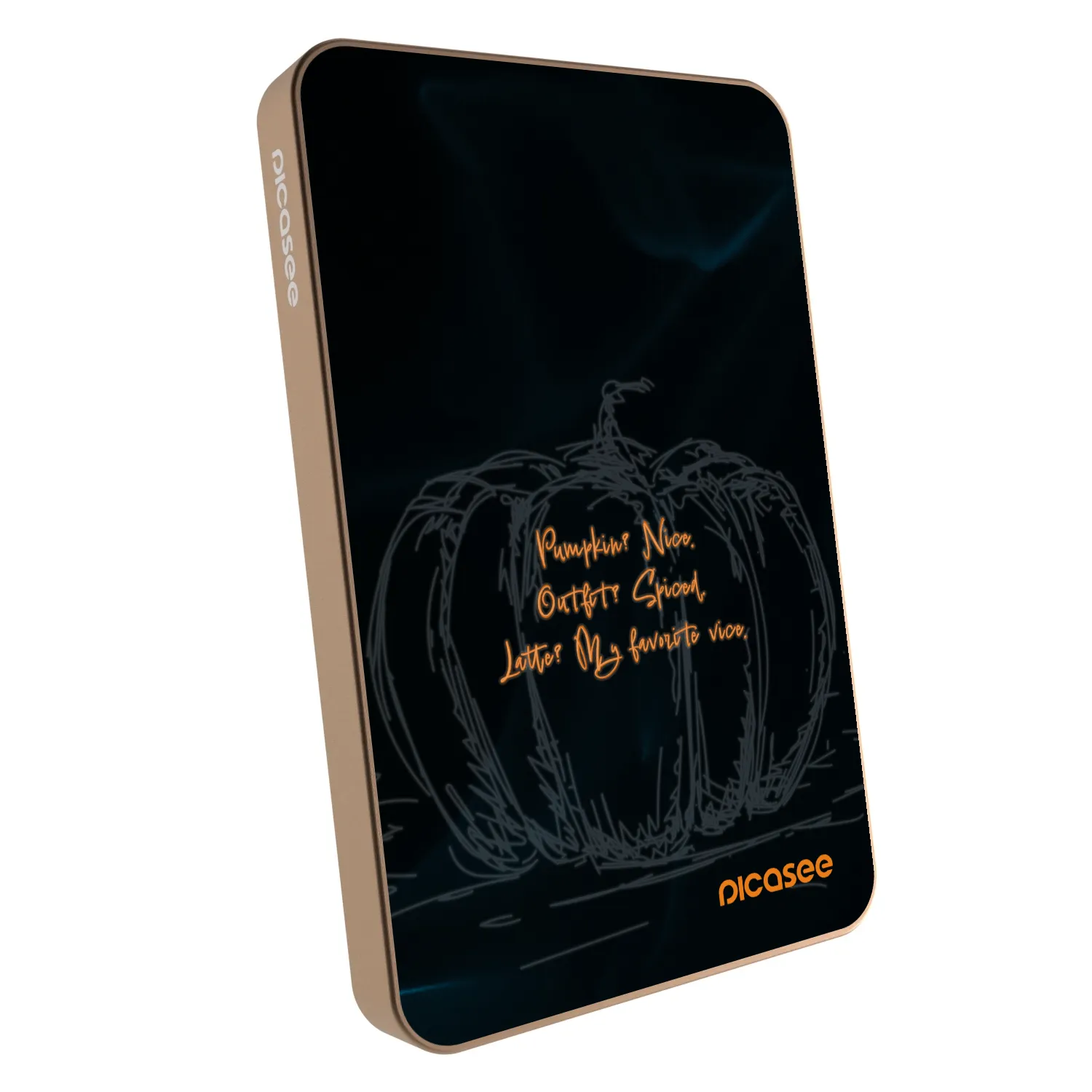 Picasee Powerbank z MagSafe 5 000 mAh Złoty - Pumpkin