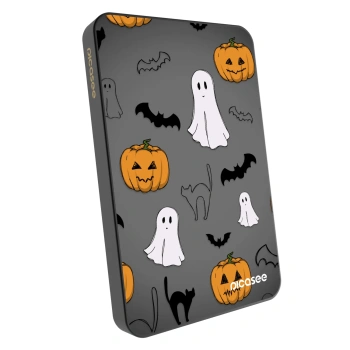 Powerbank z MagSafe 5 000 mAh Szary - Spooky crew