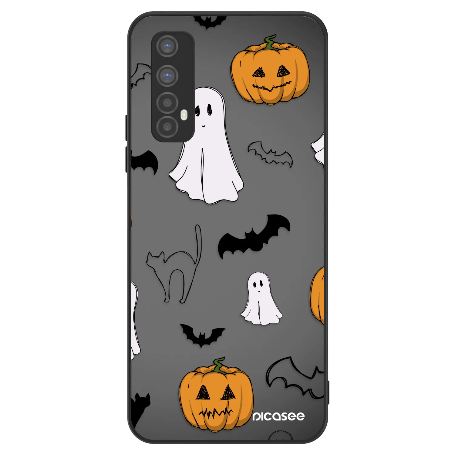 Picasee ULTIMATE CASE na Realme 7 - Spooky crew
