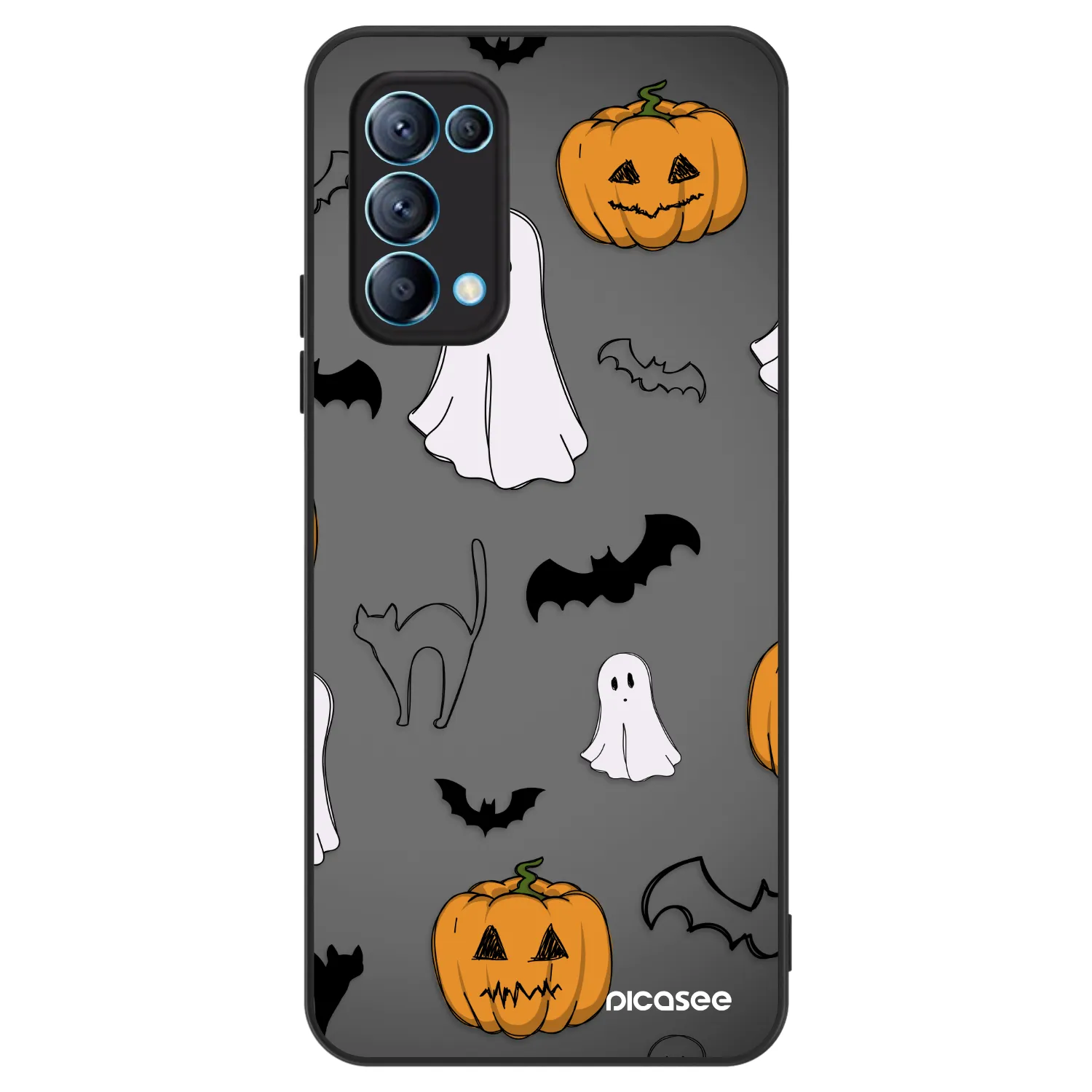 Picasee ULTIMATE CASE na OPPO Reno 5 5G - Spooky crew