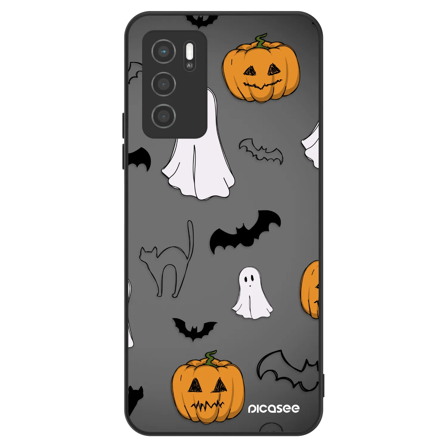 Picasee ULTIMATE CASE na OPPO A16s - Spooky crew