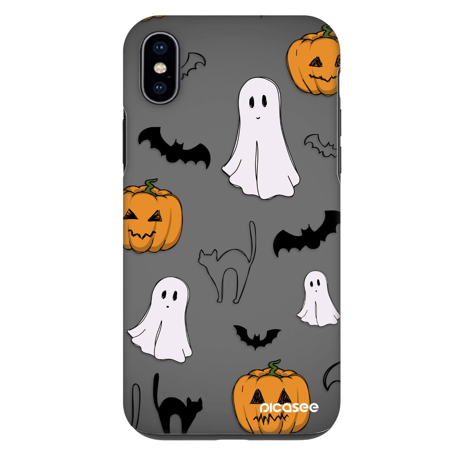 Picasee Fashion Case na Apple iPhone XS Max - Spooky crew