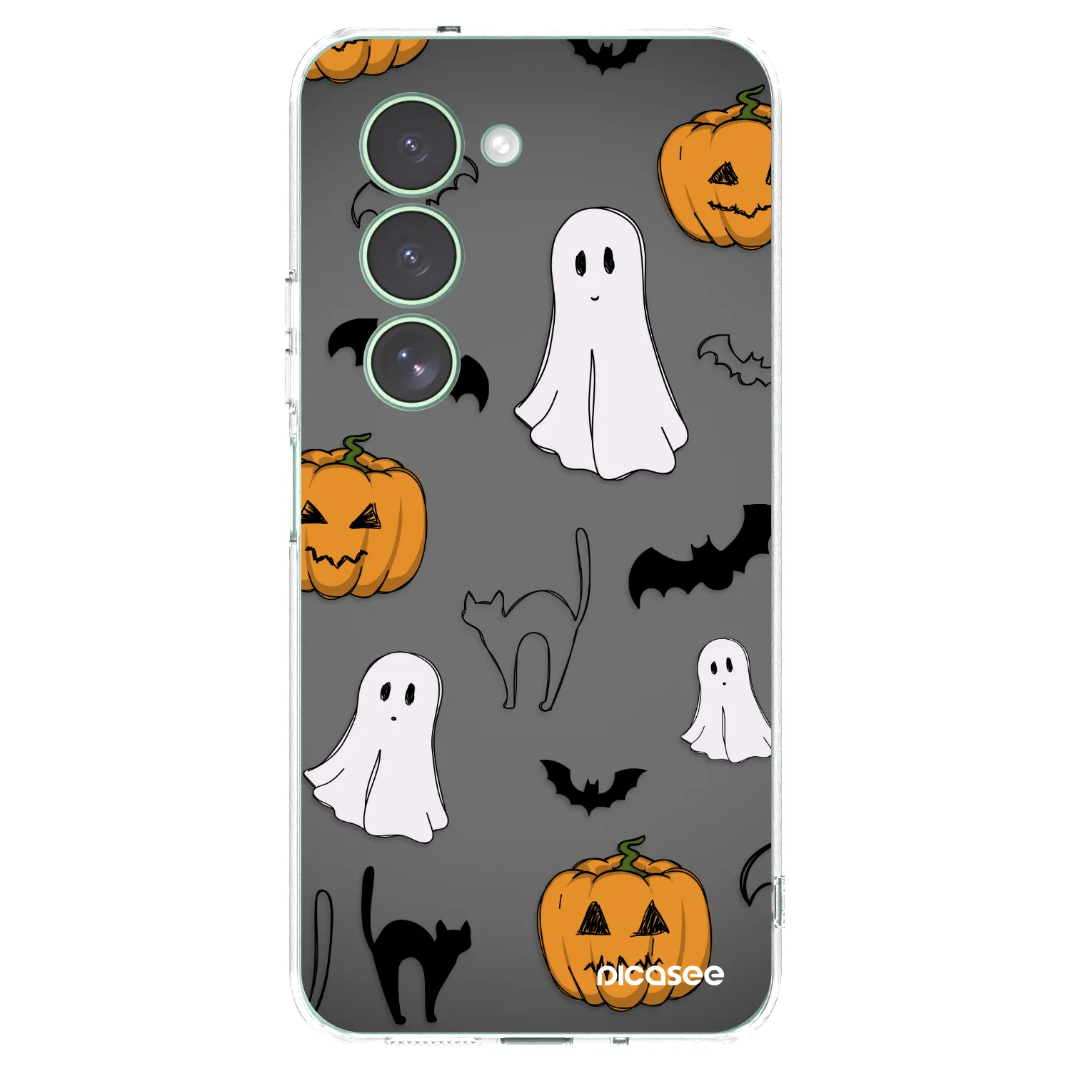 Picasee silikonowe przeźroczyste etui na Xiaomi Redmi 15 5G - Spooky crew