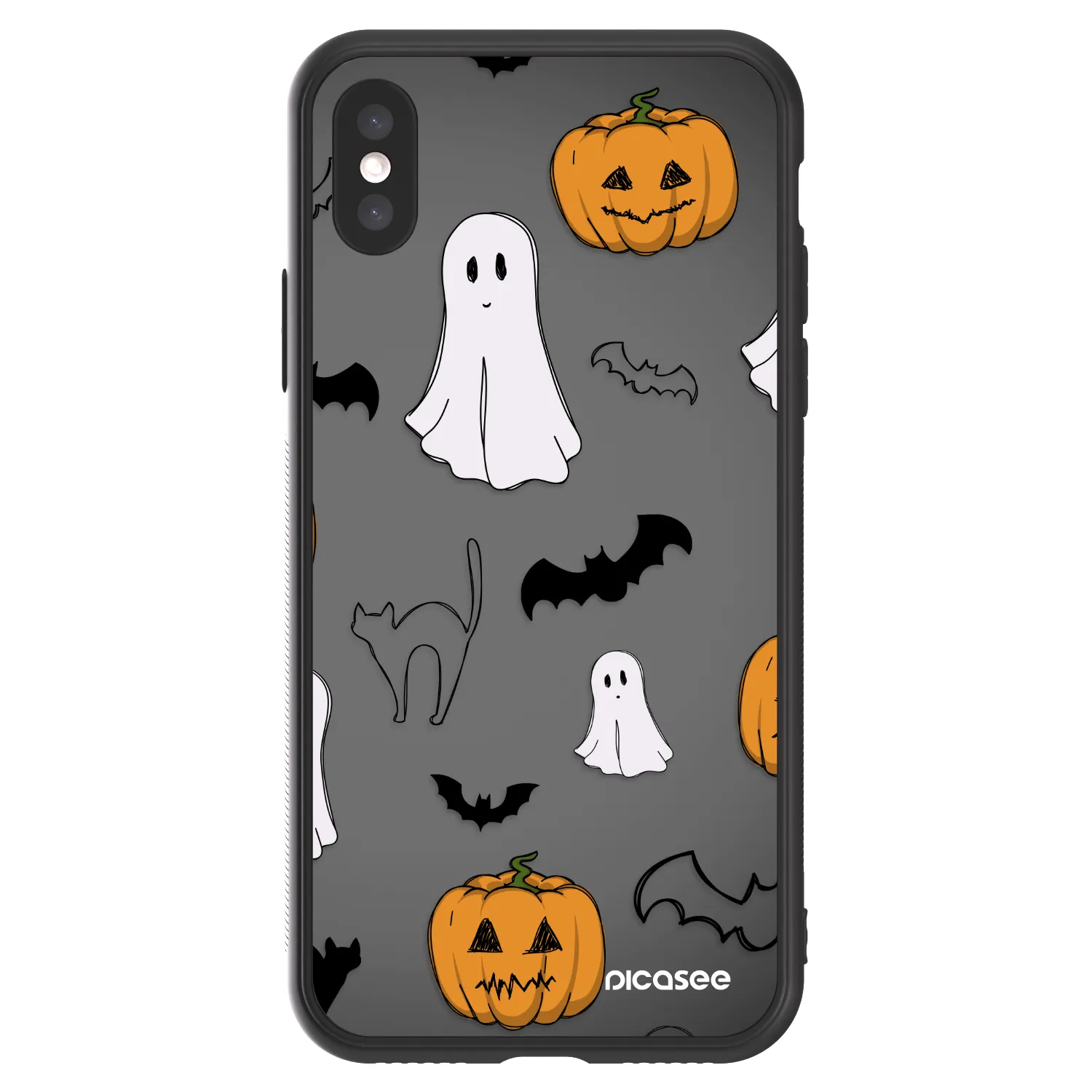 Picasee ULTIMATE CASE na Apple iPhone X/XS - Spooky crew