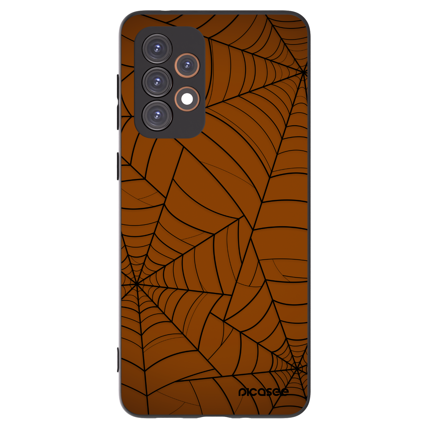 Picasee silikonowe czarne etui na Samsung Galaxy A33 5G A336 - Web