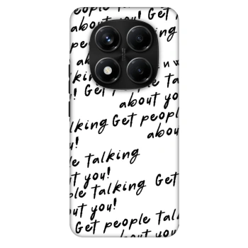Etui na Xiaomi Redmi Note 14 Pro+ 5G - GET PEOPLE TALK ABOUT YOU