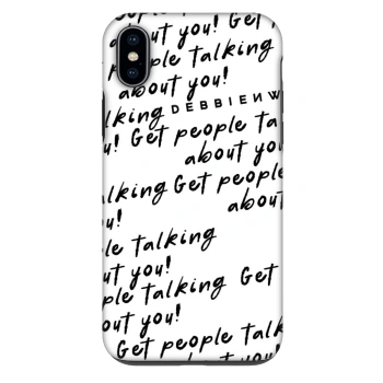 Etui na Apple iPhone XS Max - GET PEOPLE TALK ABOUT YOU