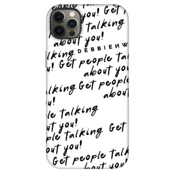 Etui na Apple iPhone 12 Pro Max - GET PEOPLE TALK ABOUT YOU