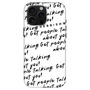 Etui na Apple iPhone 16 Pro Max - GET PEOPLE TALK ABOUT YOU