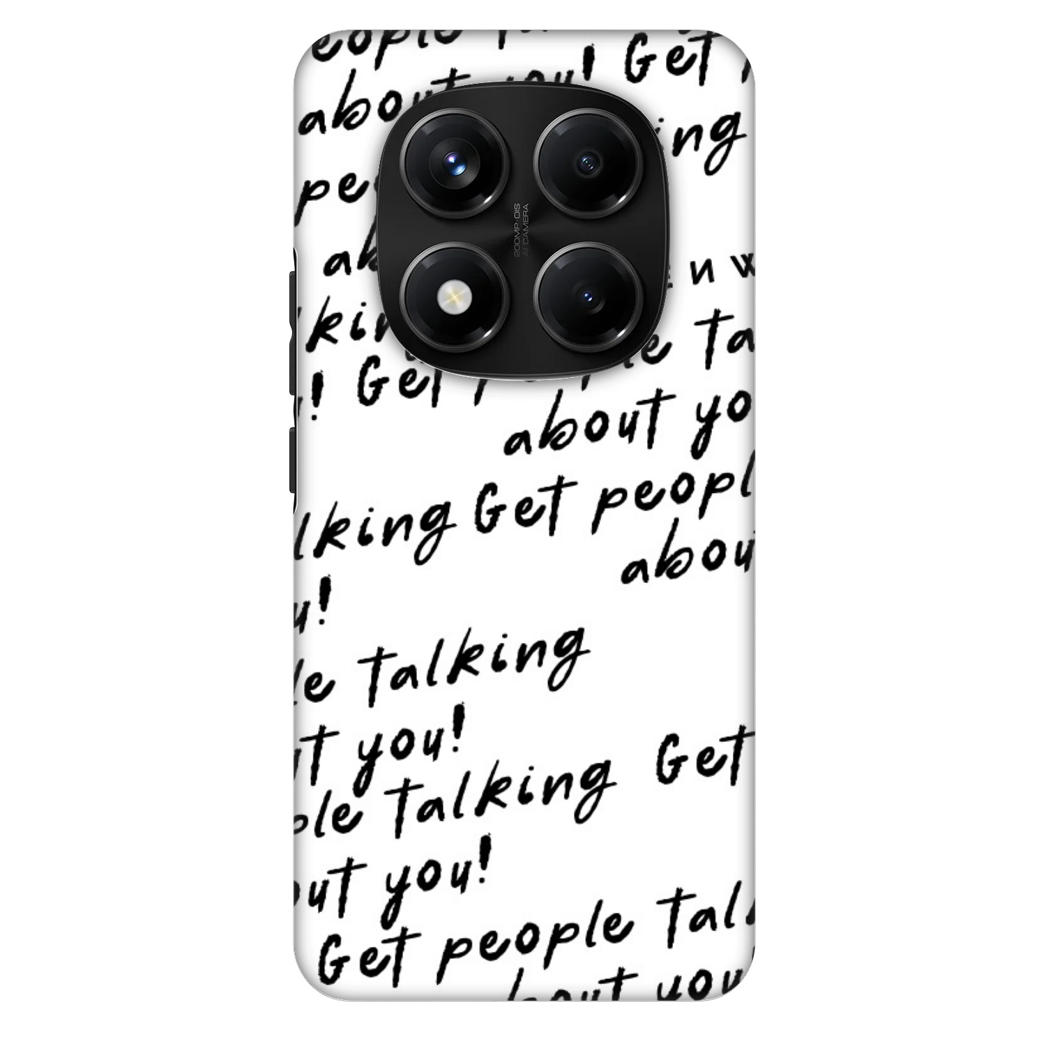 Picasee Fashion Case na Xiaomi Redmi Note 14 Pro+ 5G - GET PEOPLE TALK ABOUT YOU