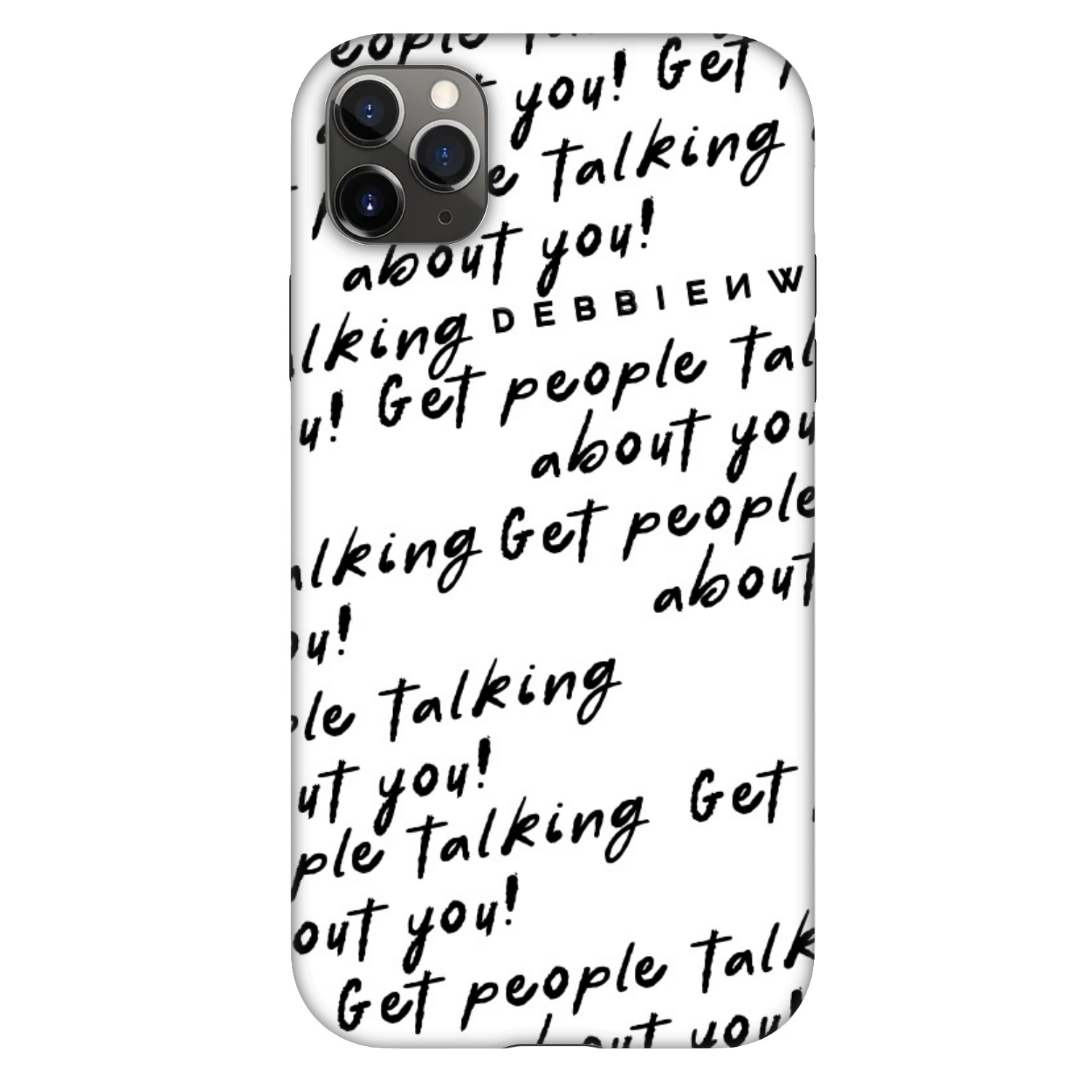 Picasee Fashion Case na Apple iPhone 11 Pro Max - GET PEOPLE TALK ABOUT YOU