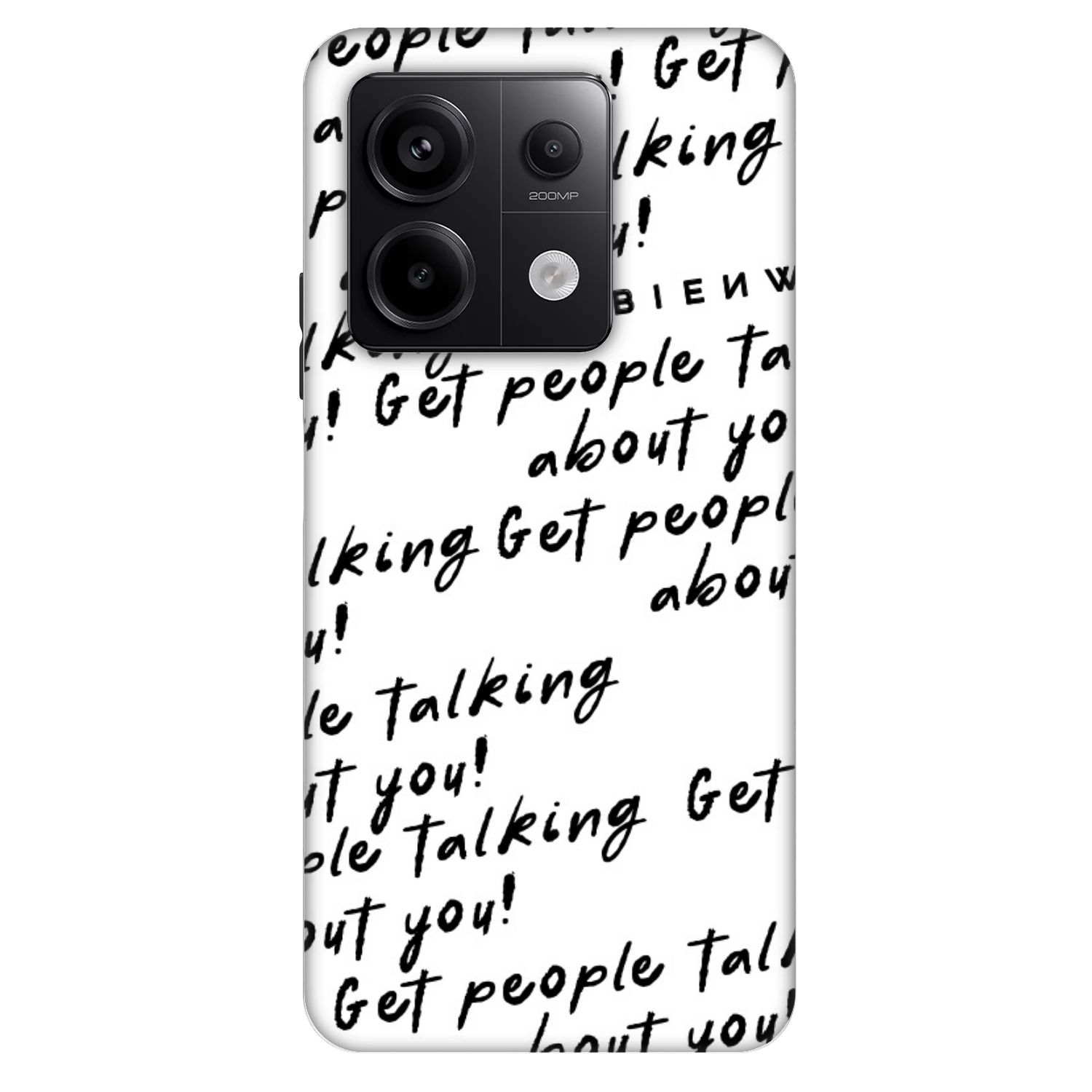 Picasee Fashion Case na Xiaomi Redmi Note 13 Pro 5G - GET PEOPLE TALK ABOUT YOU