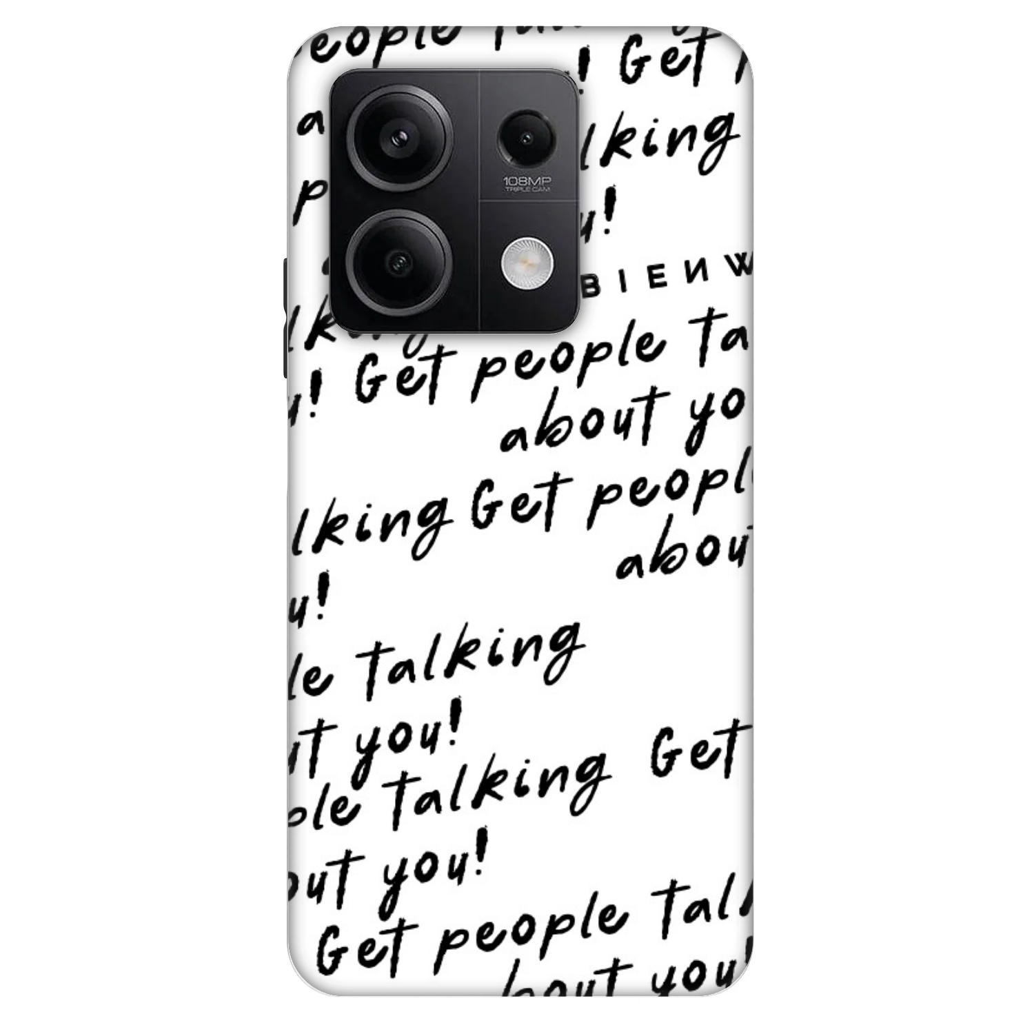 Picasee Fashion Case na Xiaomi Redmi Note 13 5G - GET PEOPLE TALK ABOUT YOU