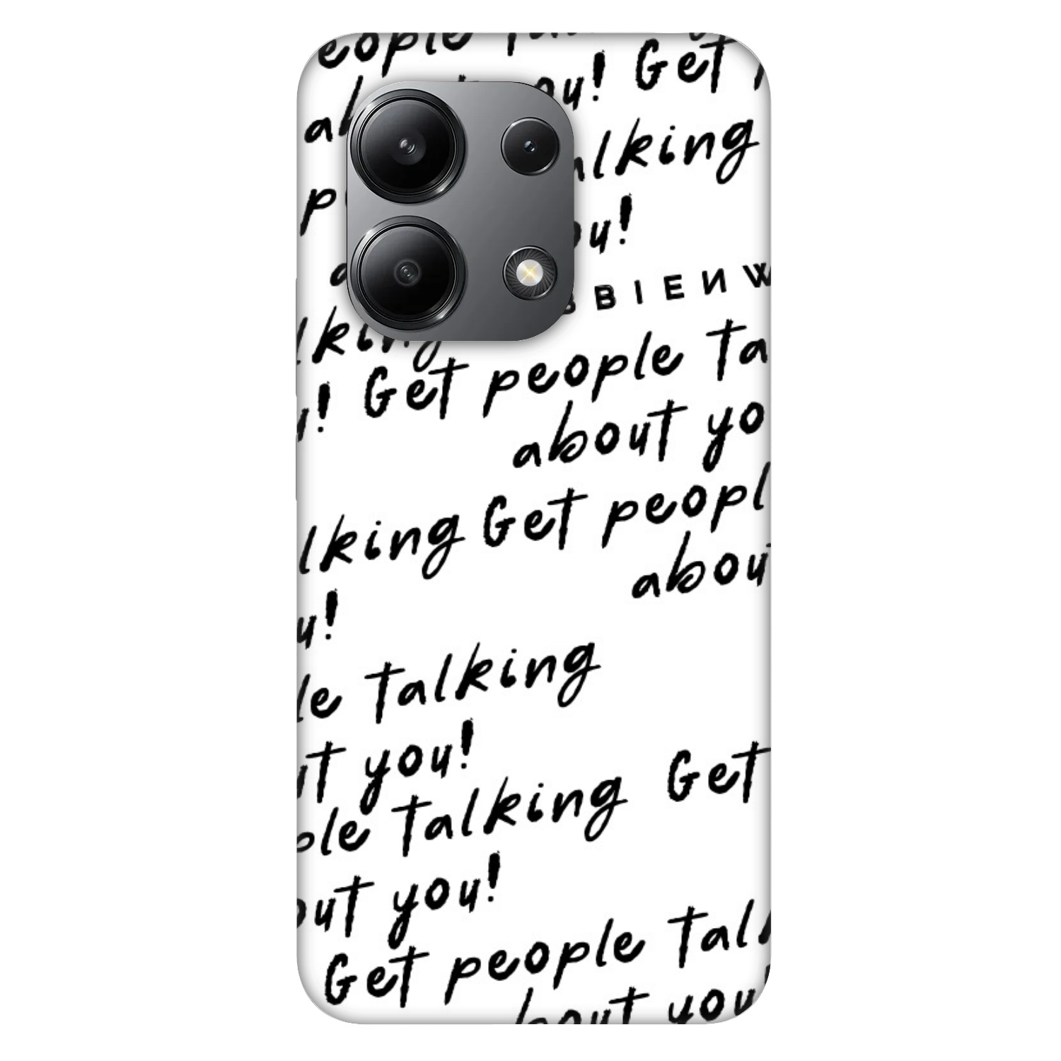 Picasee Fashion Case na Xiaomi Redmi Note 13 4G - GET PEOPLE TALK ABOUT YOU