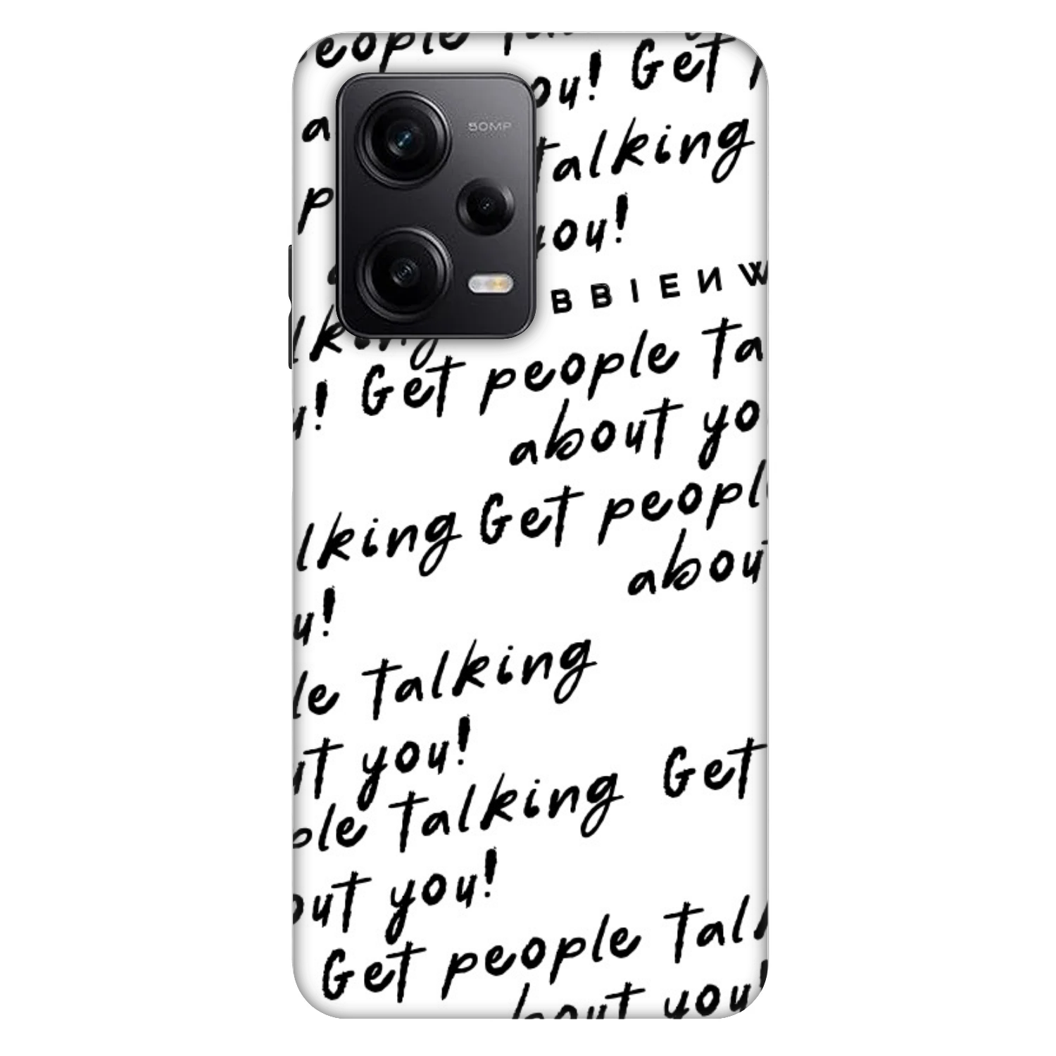 Picasee Fashion Case na Xiaomi Redmi Note 12 Pro+ 5G - GET PEOPLE TALK ABOUT YOU
