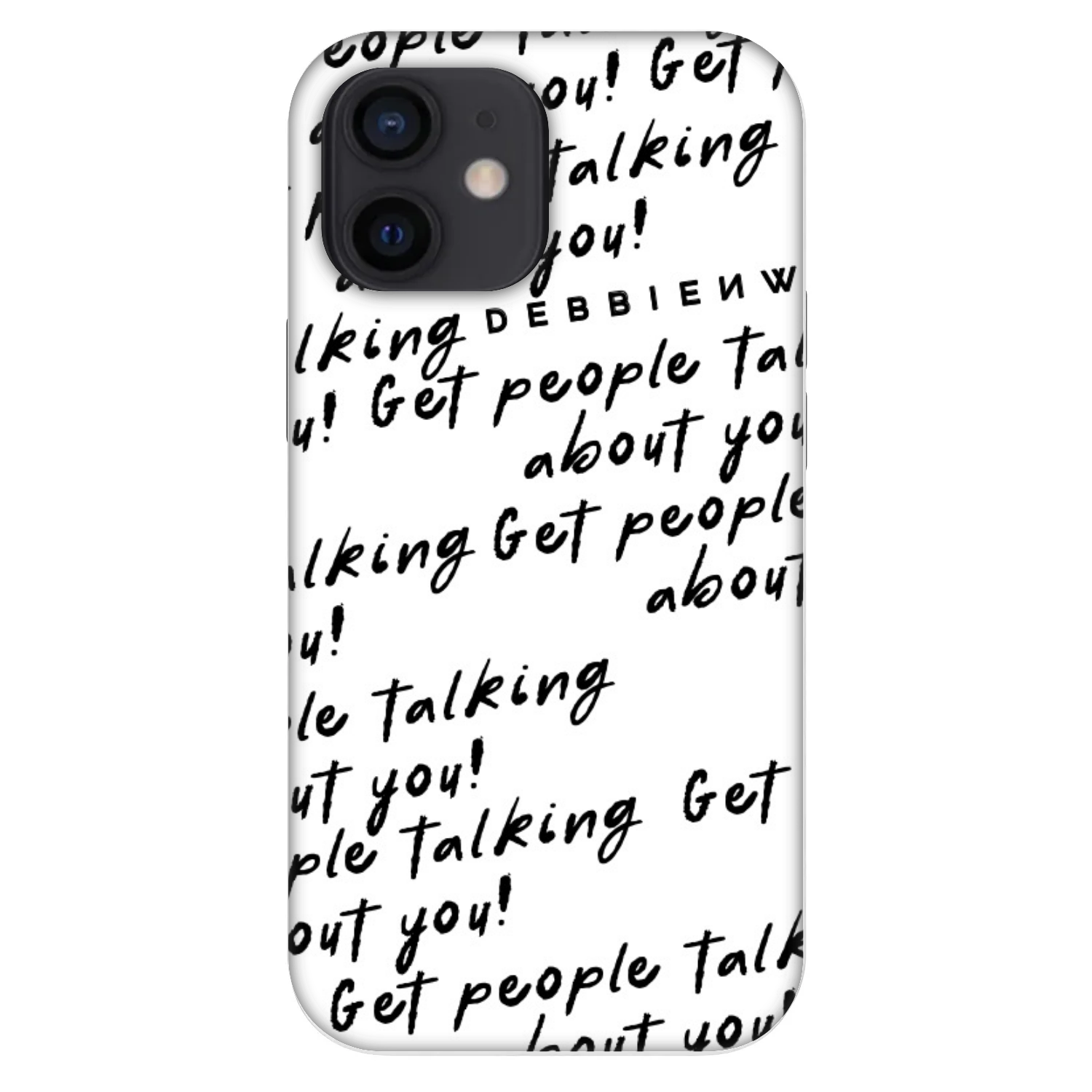 Picasee Fashion Case na Apple iPhone 12 mini - GET PEOPLE TALK ABOUT YOU
