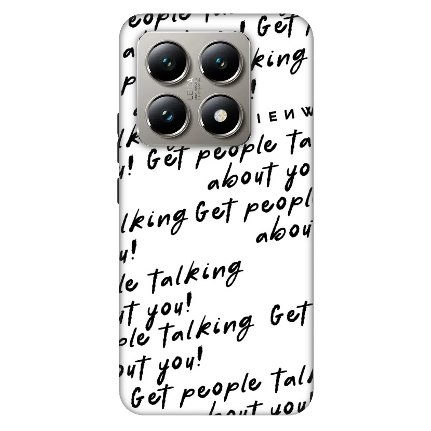 Picasee Fashion Case na Xiaomi 14T Pro - GET PEOPLE TALK ABOUT YOU