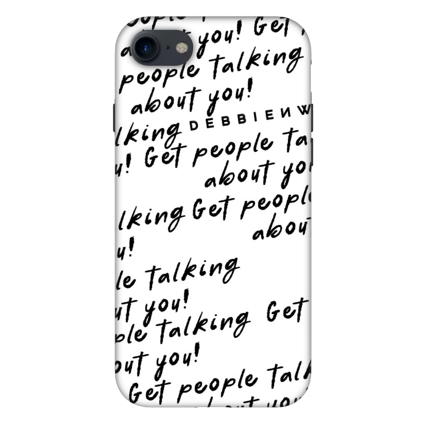 Picasee Fashion Case na Apple iPhone 7 - GET PEOPLE TALK ABOUT YOU