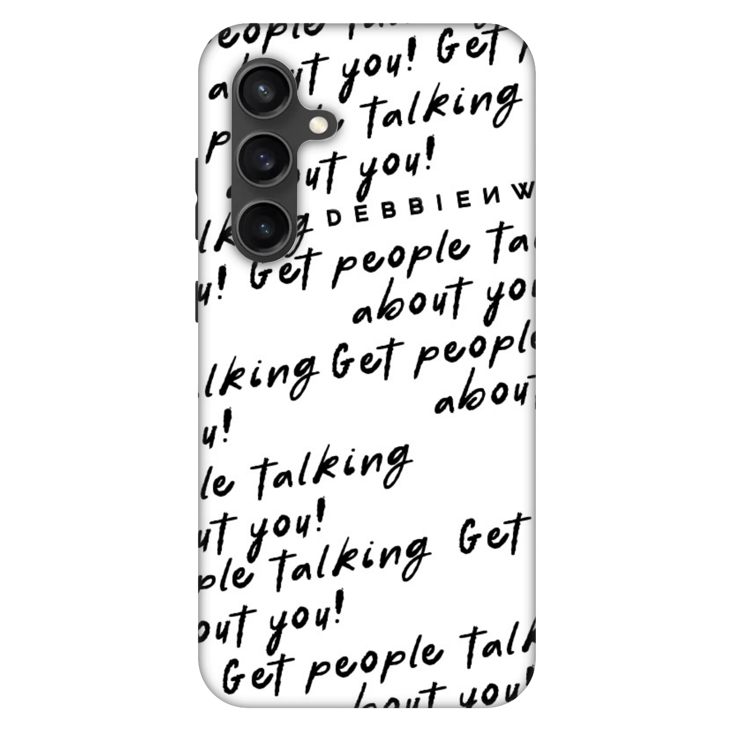 Picasee Fashion Case na Samsung Galaxy S24 FE S721B - GET PEOPLE TALK ABOUT YOU