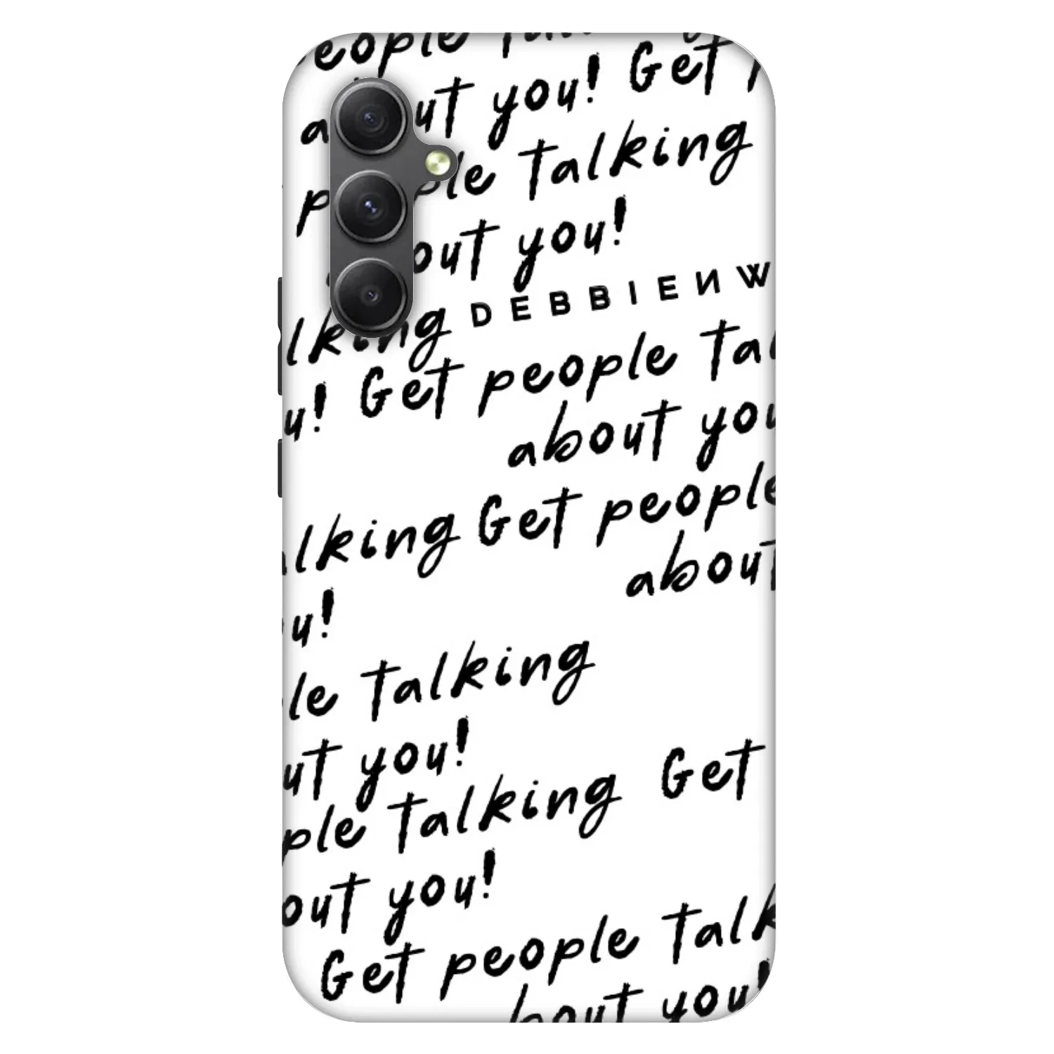 Picasee Fashion Case na Samsung Galaxy A34 5G A346B - GET PEOPLE TALK ABOUT YOU