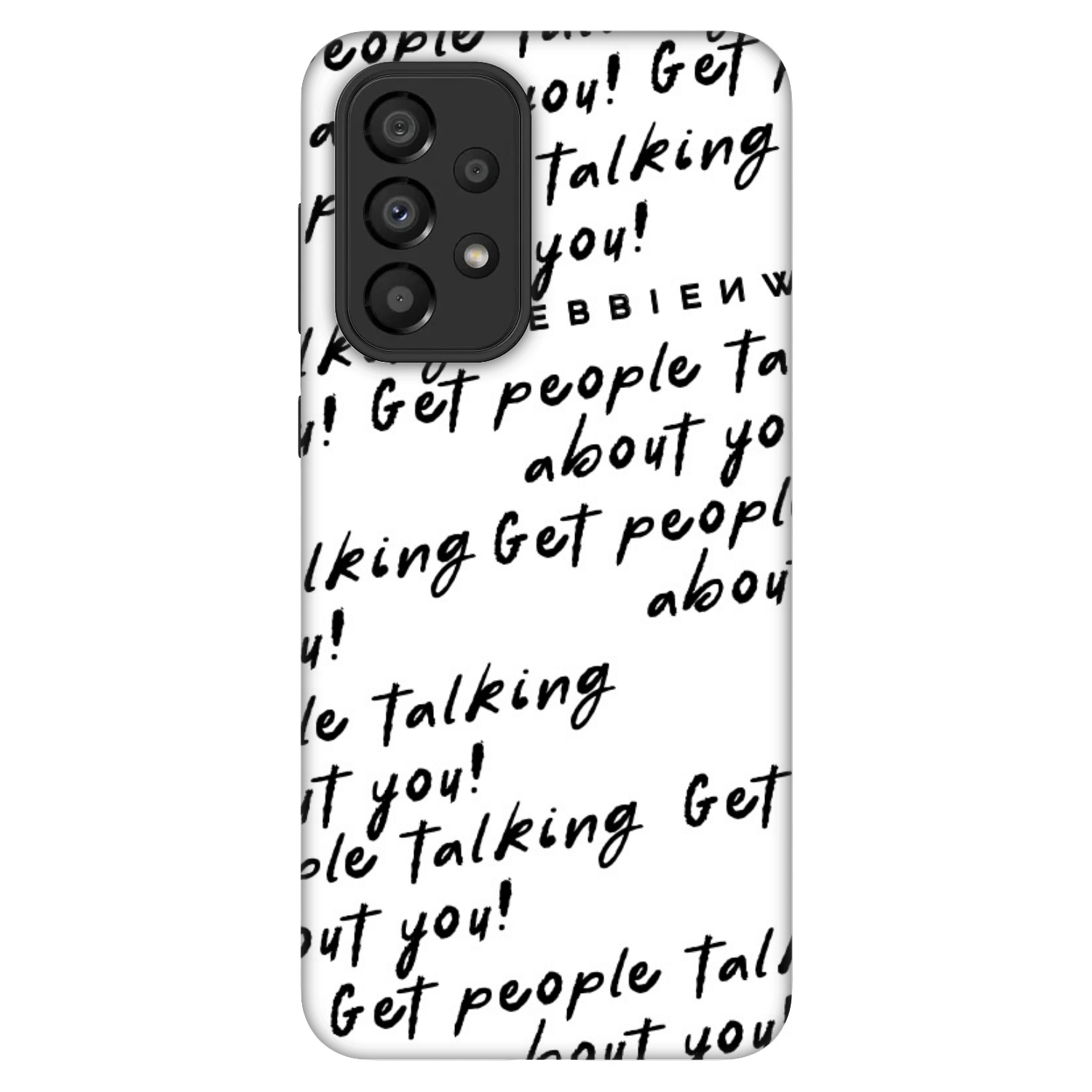 Picasee Fashion Case na Samsung Galaxy A33 5G A336 - GET PEOPLE TALK ABOUT YOU