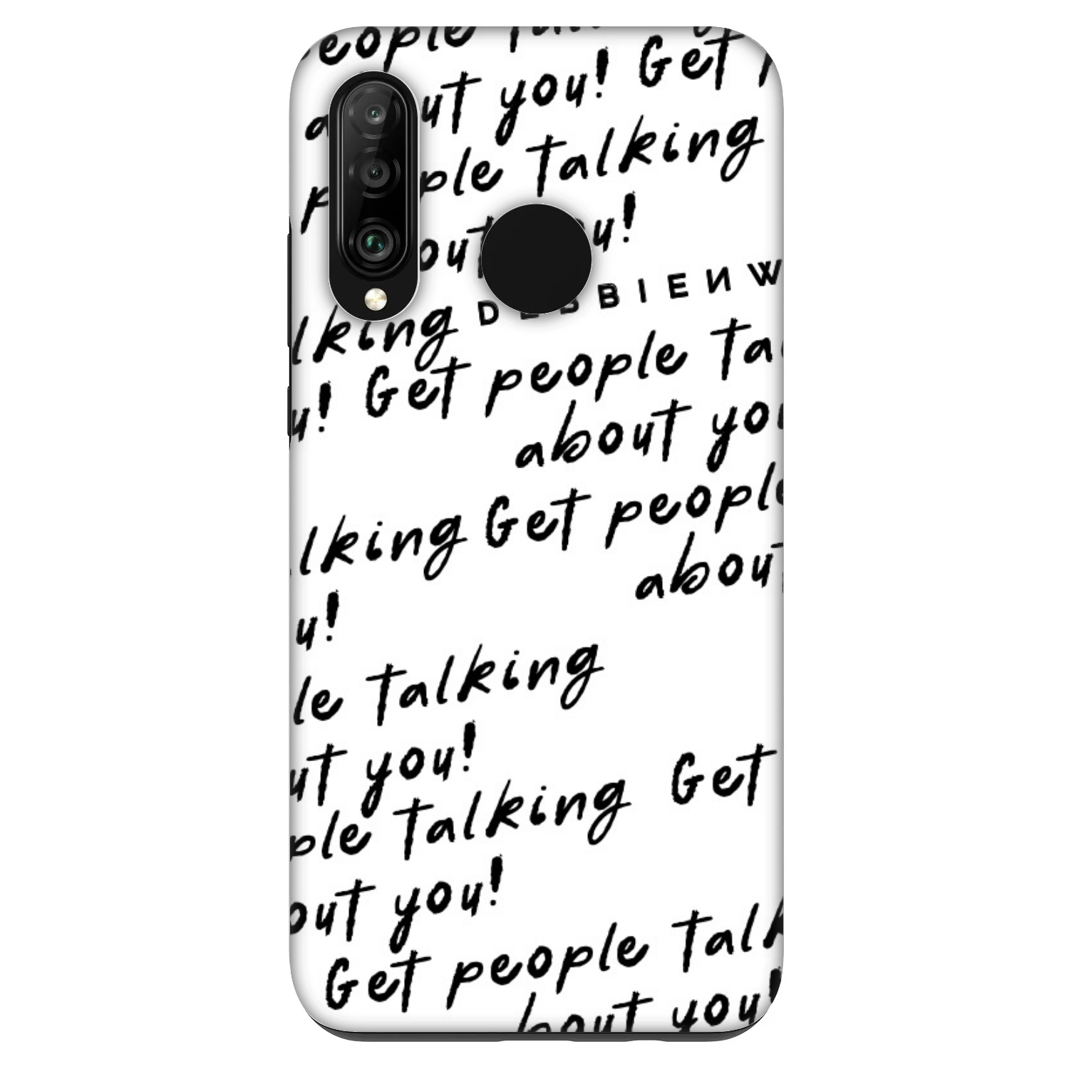 Picasee Fashion Case na Huawei P30 Lite - GET PEOPLE TALK ABOUT YOU