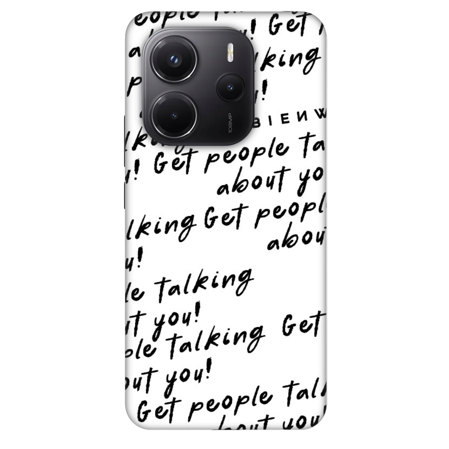 Picasee Fashion Case na Xiaomi Redmi Note 14 4G - GET PEOPLE TALK ABOUT YOU