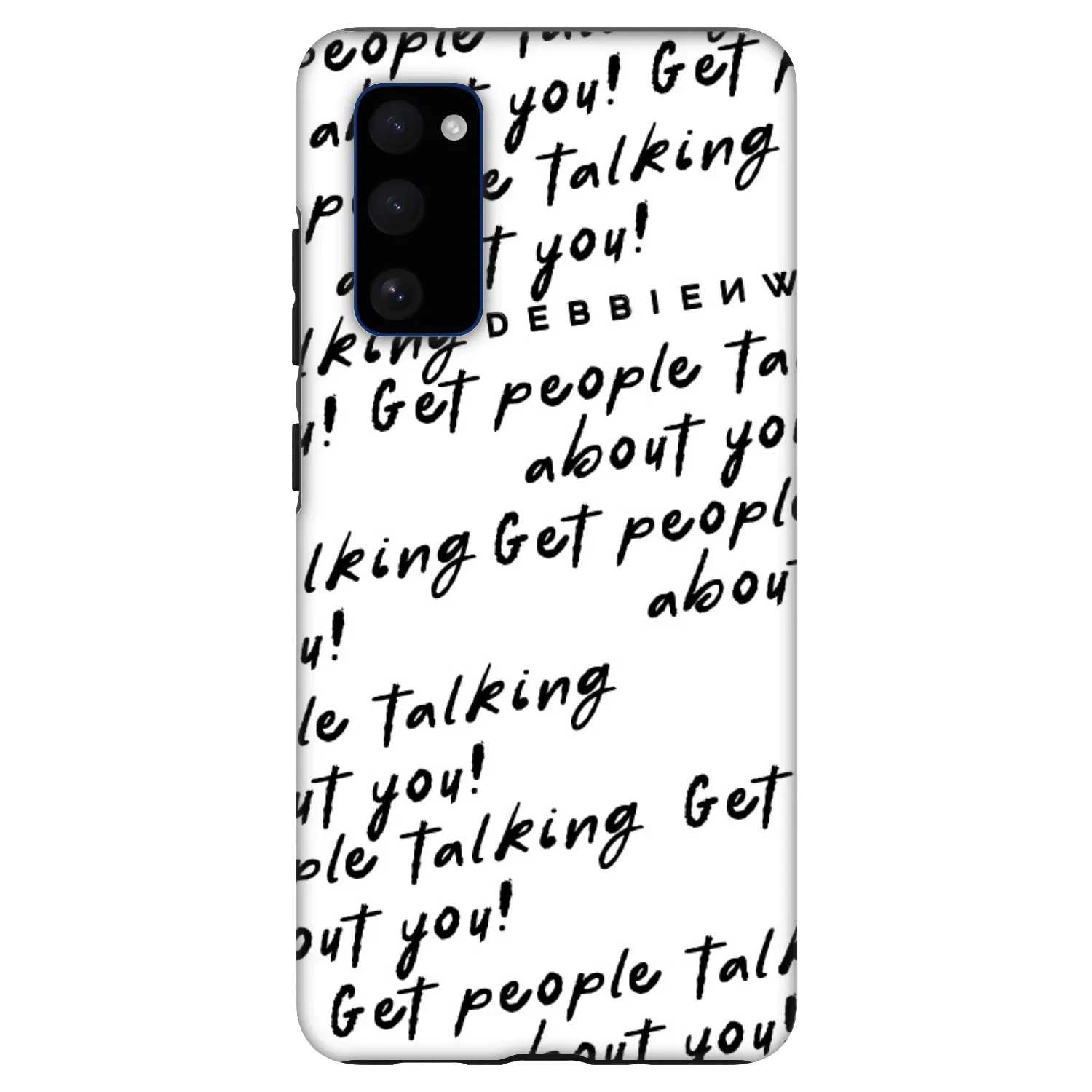 Picasee Fashion Case na Samsung Galaxy S20 FE - GET PEOPLE TALK ABOUT YOU