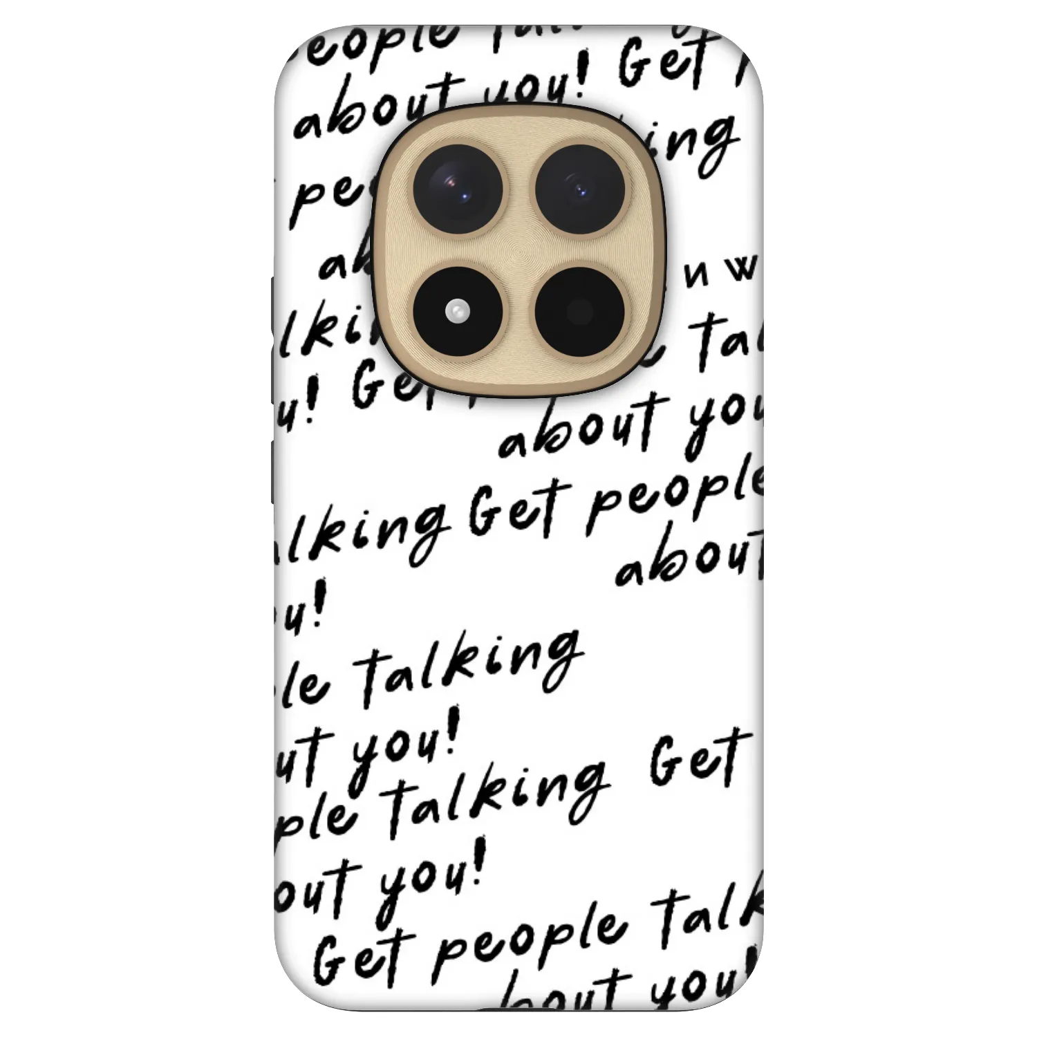 Picasee Fashion Case na Xiaomi Redmi Note 15 Pro+ - GET PEOPLE TALK ABOUT YOU