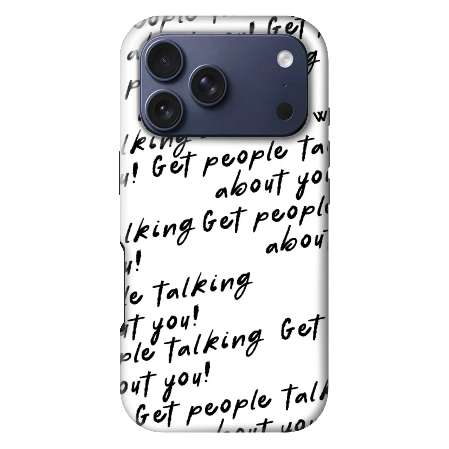 Picasee Fashion Case MagSafe na Apple iPhone 18 Pro - GET PEOPLE TALK ABOUT YOU