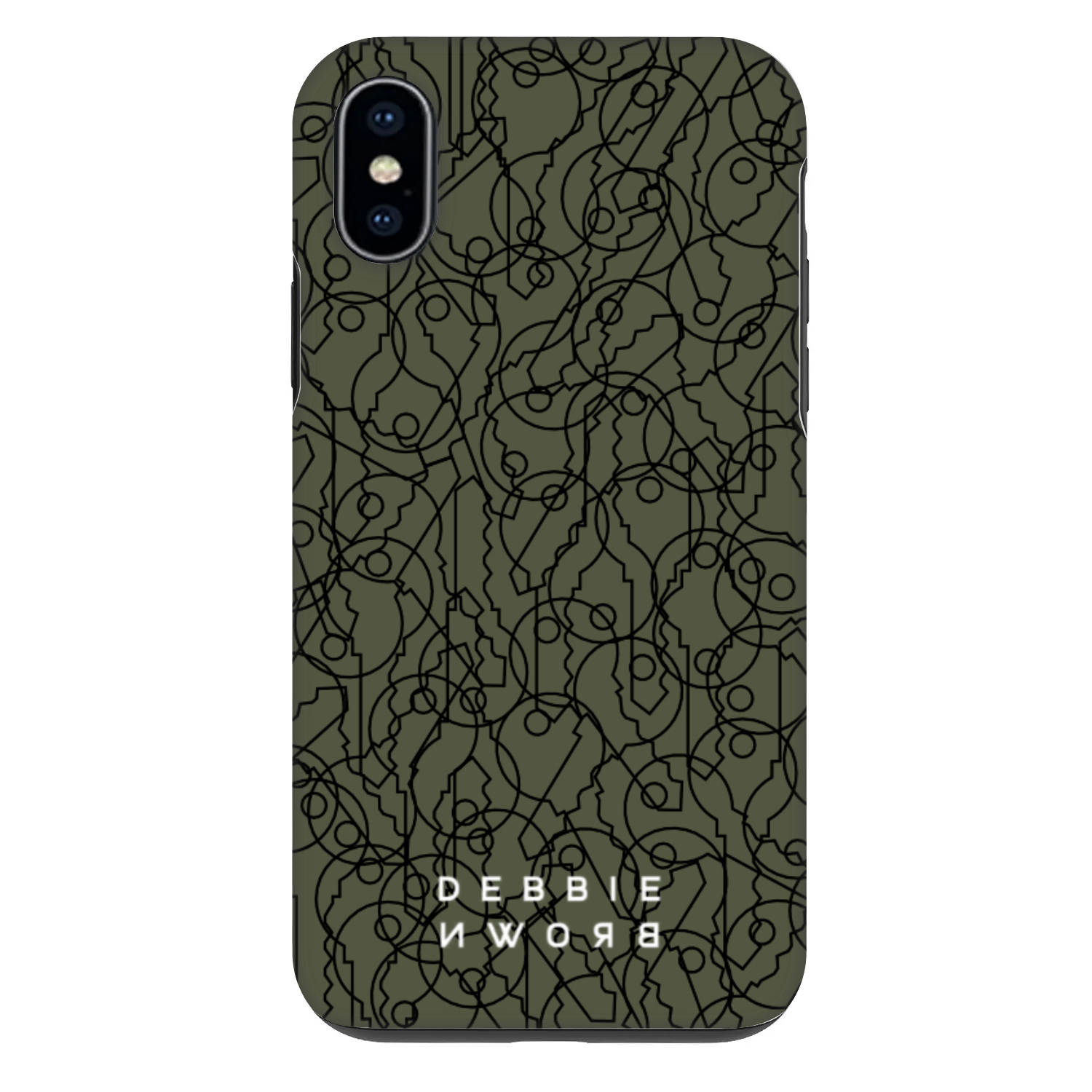 Picasee Fashion Case na Apple iPhone X/XS - UNLOCK YOURSELF
