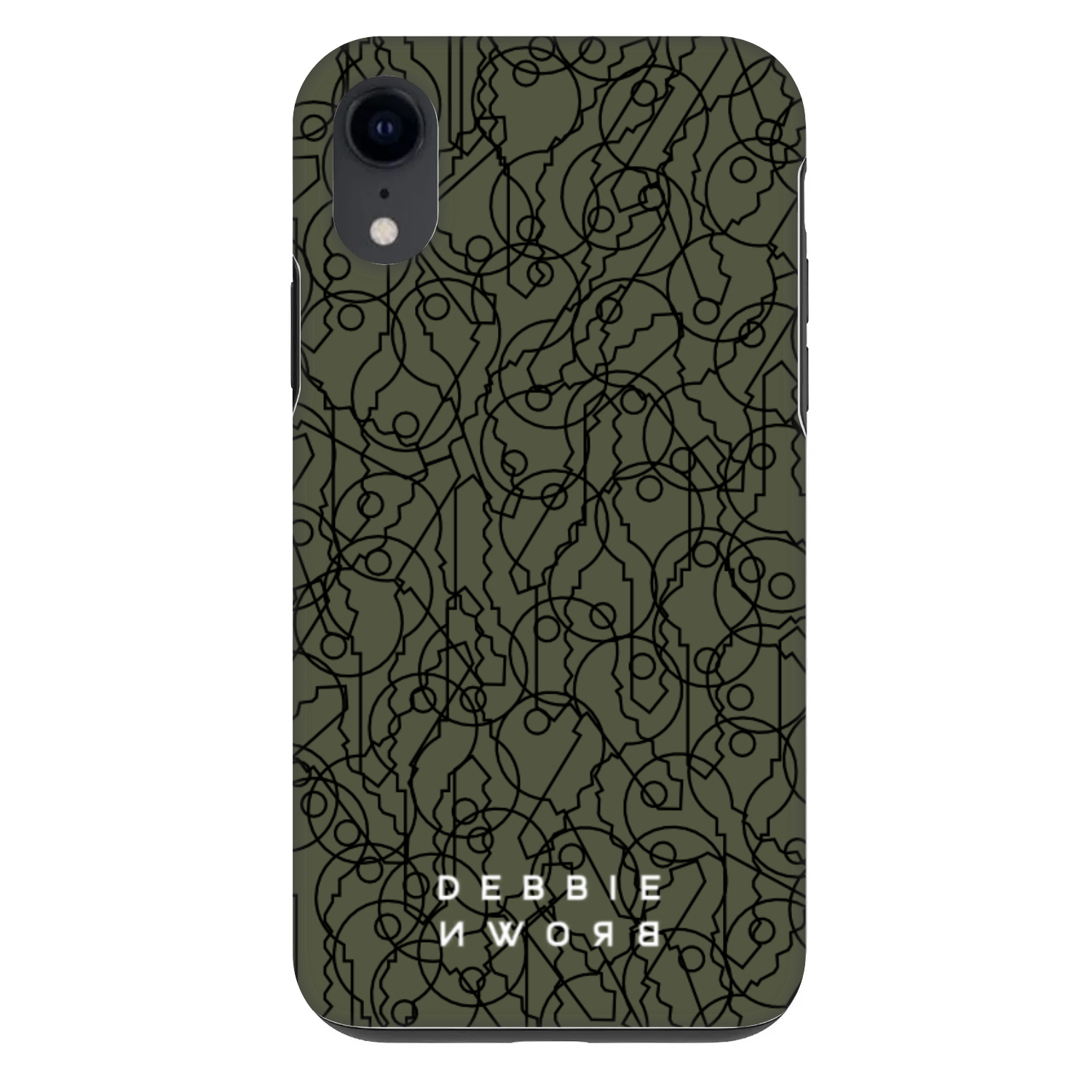 Picasee Fashion Case na Apple iPhone XR - UNLOCK YOURSELF