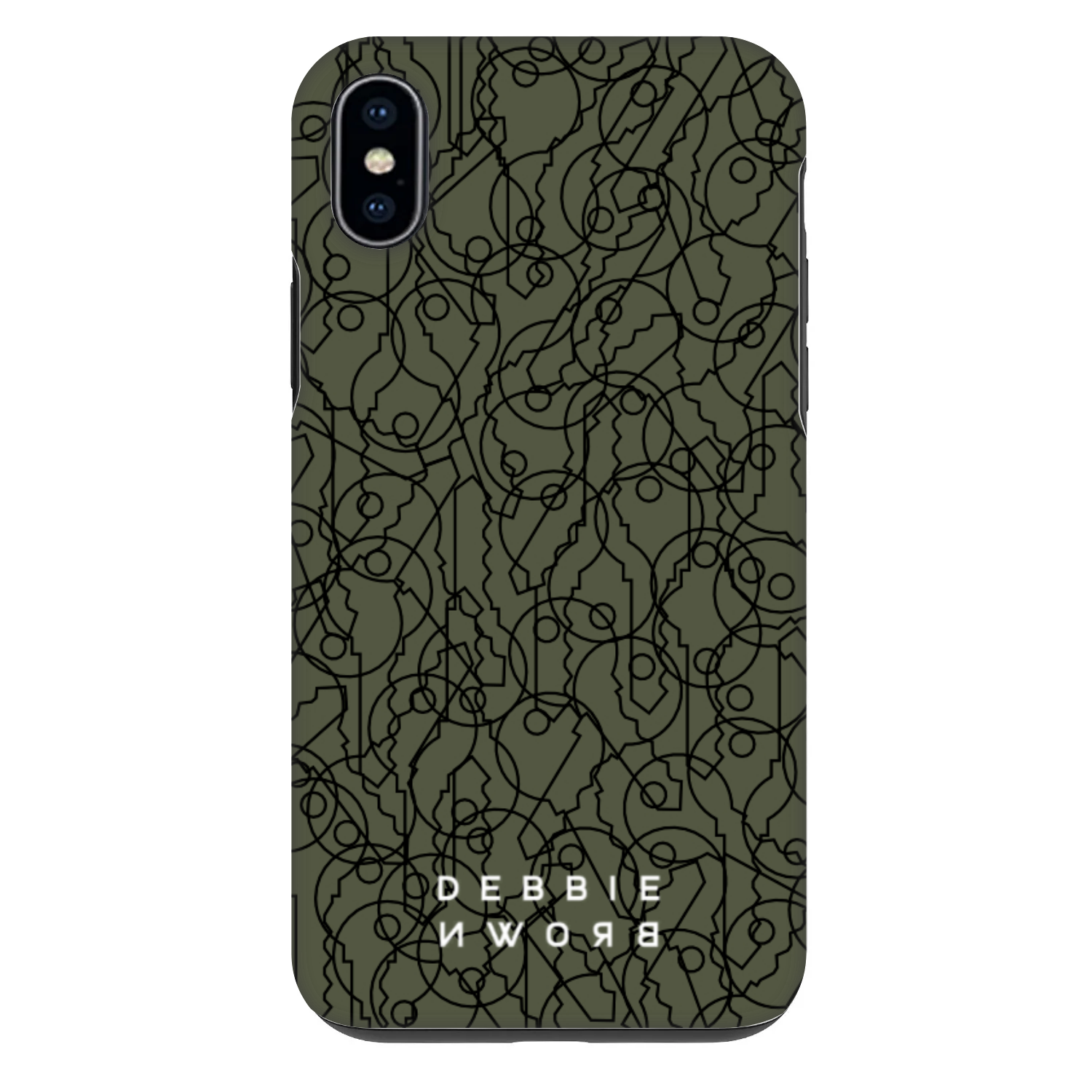 Picasee Fashion Case na Apple iPhone XS Max - UNLOCK YOURSELF